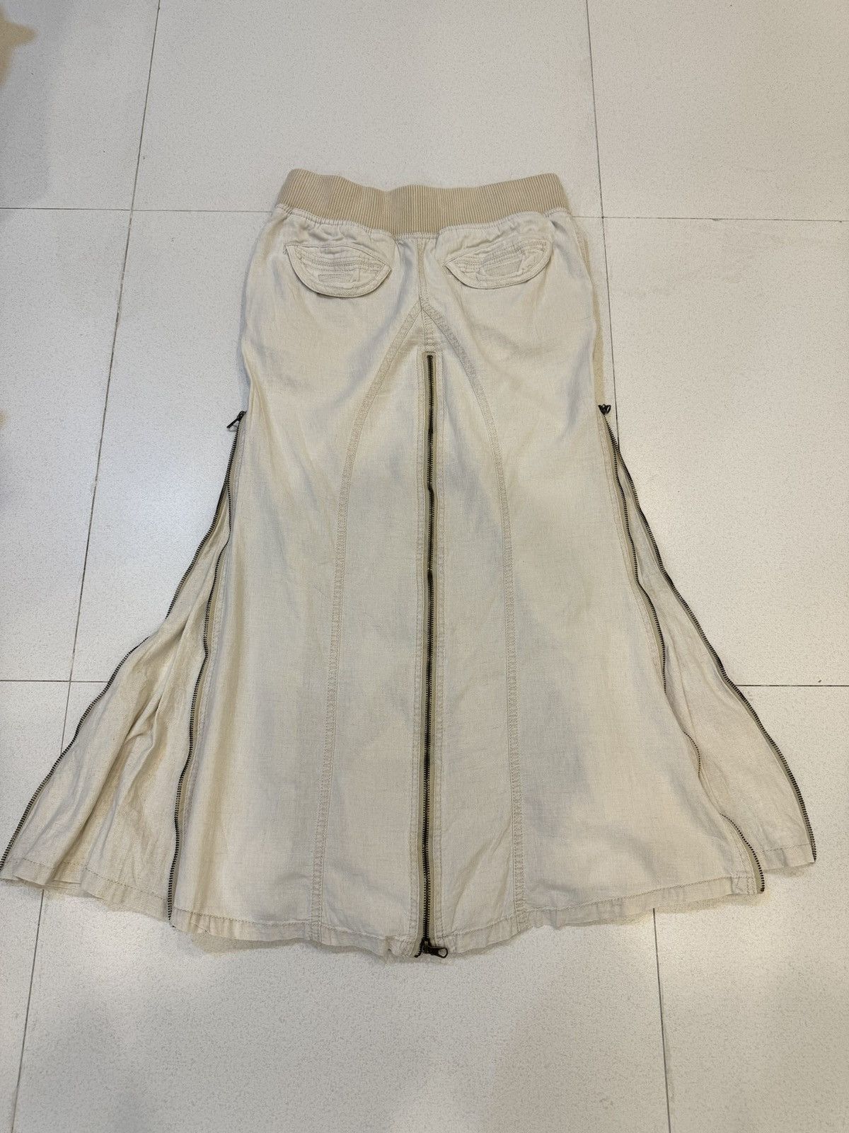 Hysteric Glamour × Japanese Brand GOA Multi Zip Skirt Size 27" / US 4 / IT 40 - 2 Thumbnail