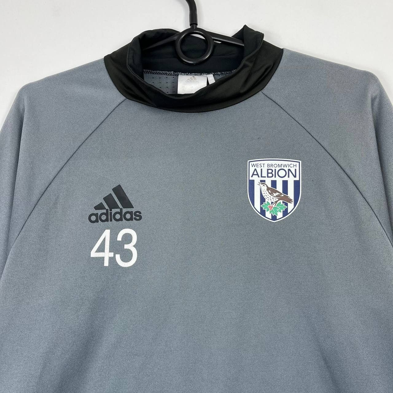 Adidas West Bromwich Albion Adidas Training Top Climacool Grey L Size US M / EU 48-50 / 2 - 2 Thumbnail