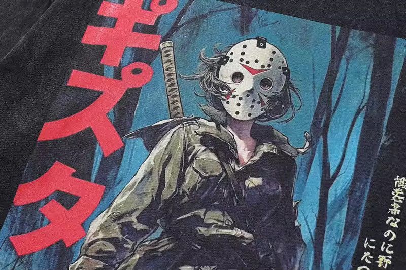 Other Washed Cartoon Anime Japanese Brand Loose T Shirt Size US L / EU 52-54 / 3 - 3 Thumbnail