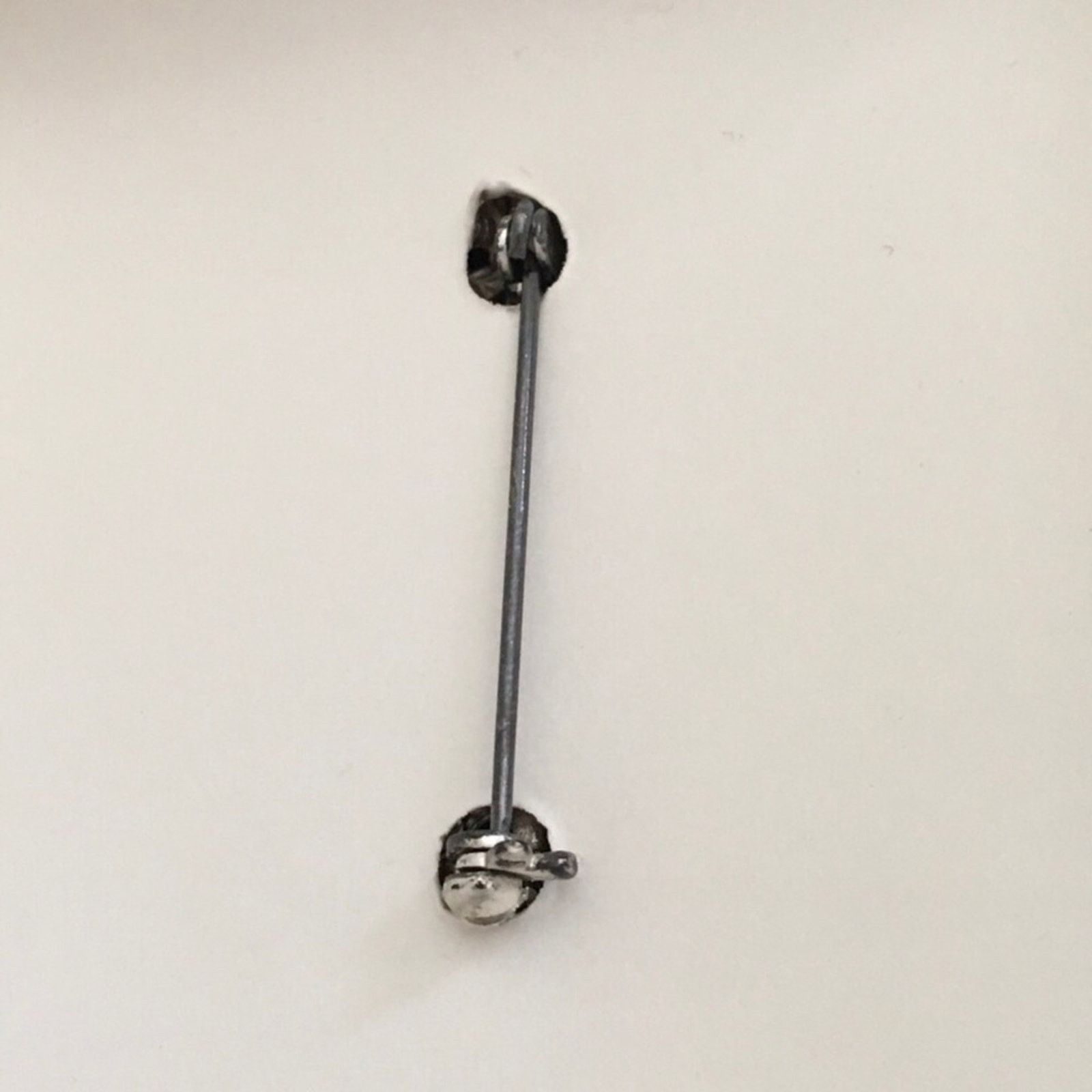 Vintage 1928 silver tone Parisian umbrella brooch NIB Size ONE SIZE - 3 Thumbnail