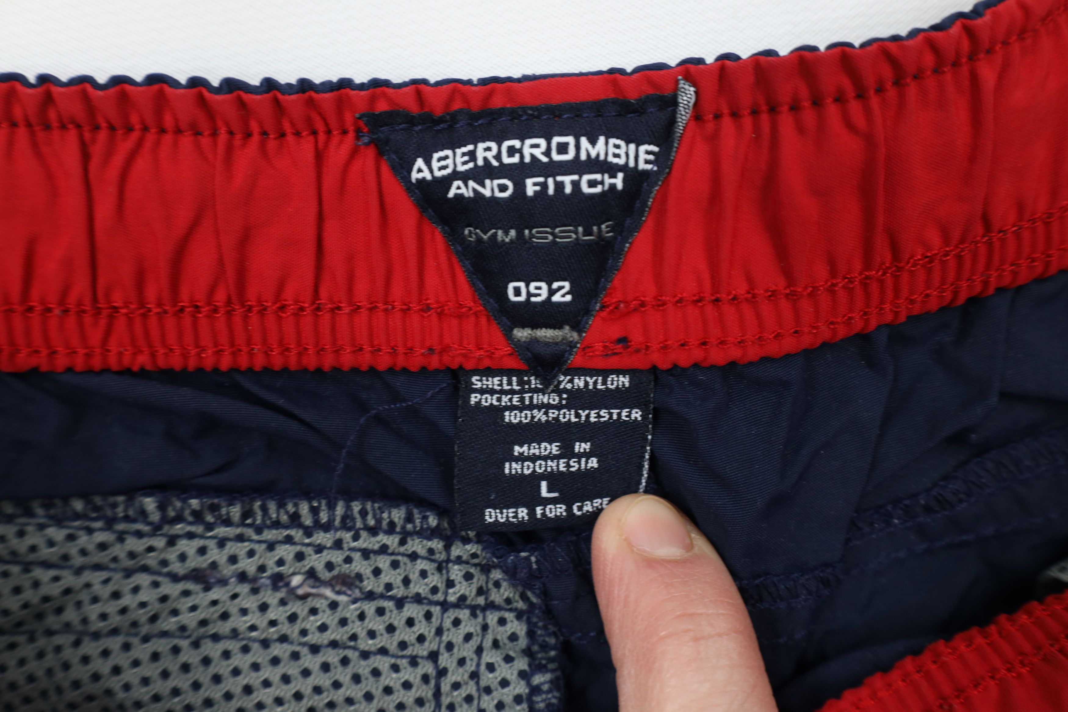 Abercrombie & Fitch × Vintage Vintage 90s Y2K Abercrombie & Fitch Striped Wide Leg Pants Size US 36 / EU 52 - 9 Thumbnail