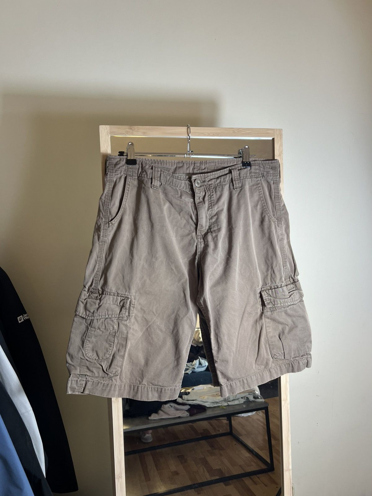 Carhartt Vintage Carhartt Women’s Cargo Shorts Brown Workwear Utility Size 32" / US 10 / IT 46 - 7 Thumbnail