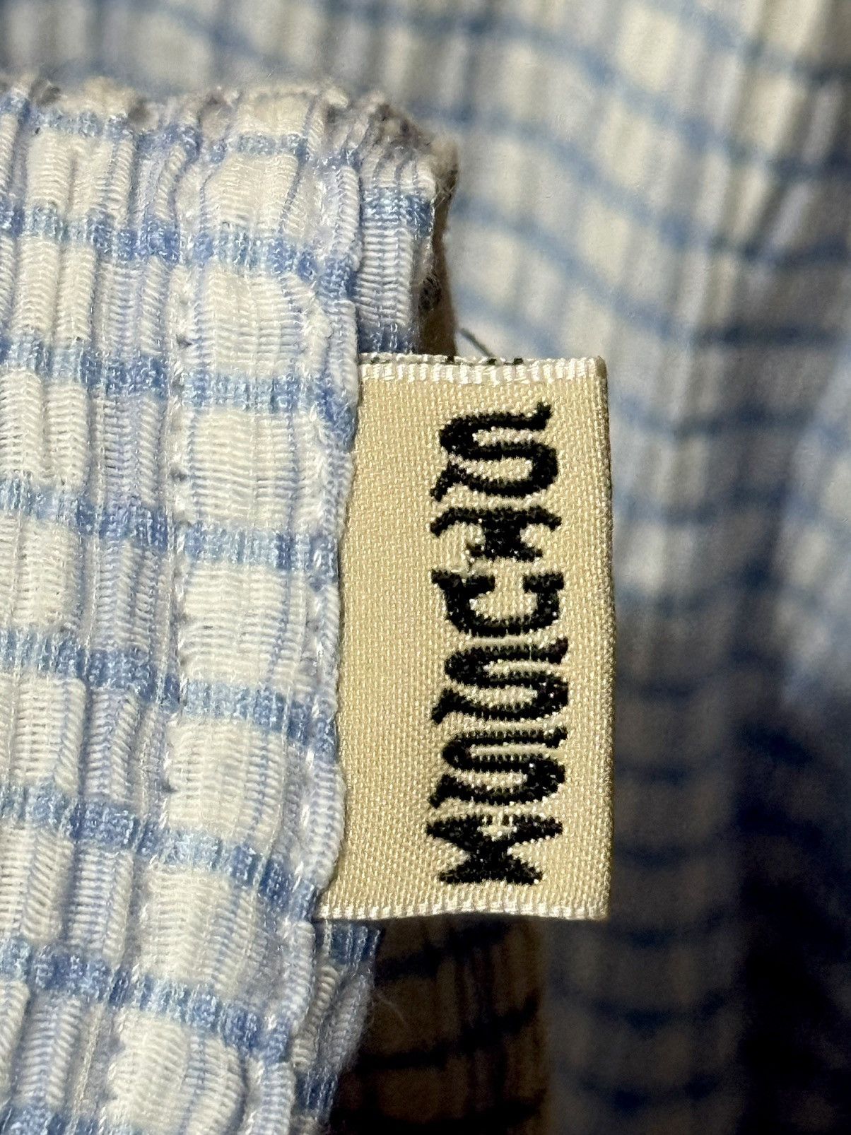 Stussy Stussy Boxy Flat Crinkled Hem Shirt Blue Check Size US L / EU 52-54 / 3 - 3 Thumbnail