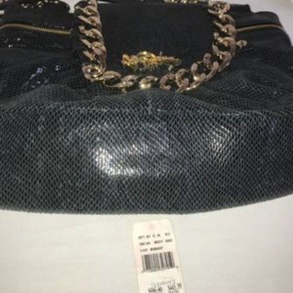 Betsey Johnson Betsey Johnson black snakeskin purse Size ONE SIZE - 4 Thumbnail