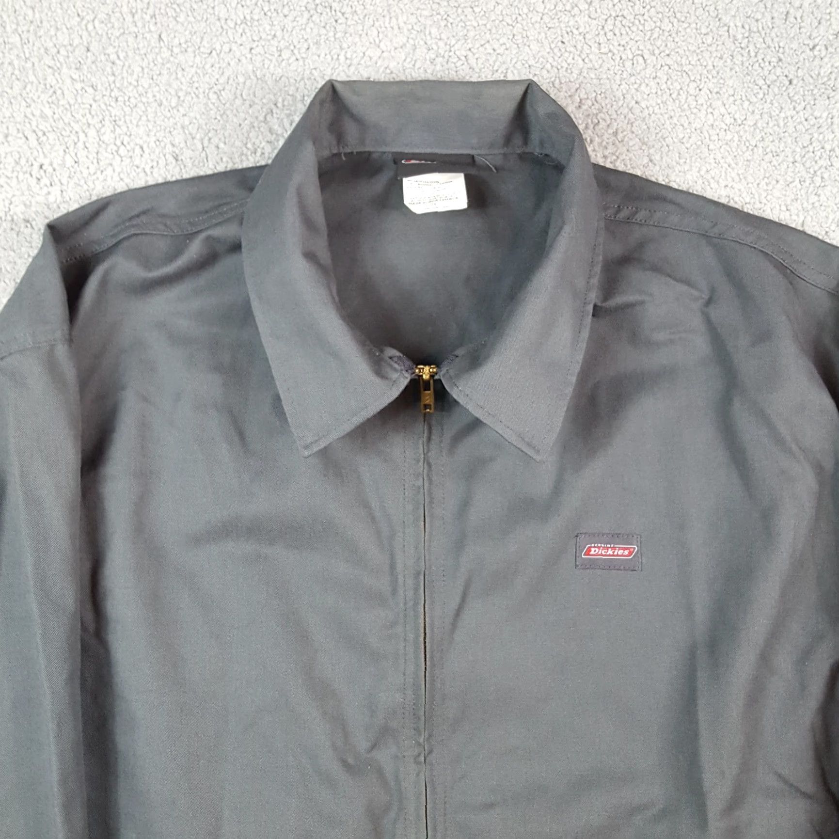 Dickies VINTAGE Dickies Canvas Work Jacket Men 2X Blue Workwear Y2K Grunge Outdoor Southwestern Size US XXL / EU 58 / 5 - 2 Thumbnail