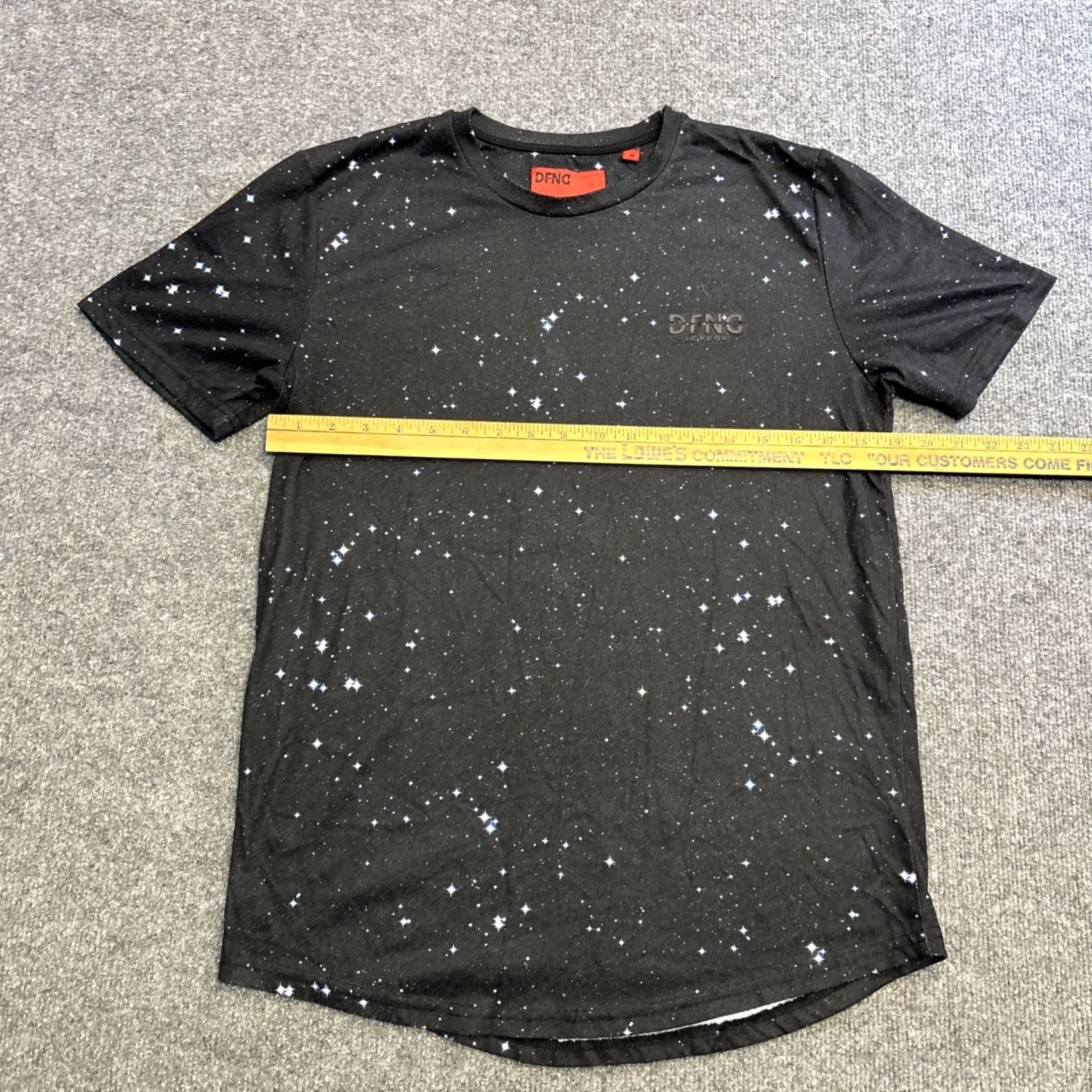 Vintage DFND London Shirt Mens M Black Men Star Print Short Sleeve Size US M / EU 48-50 / 2 - 4 Thumbnail