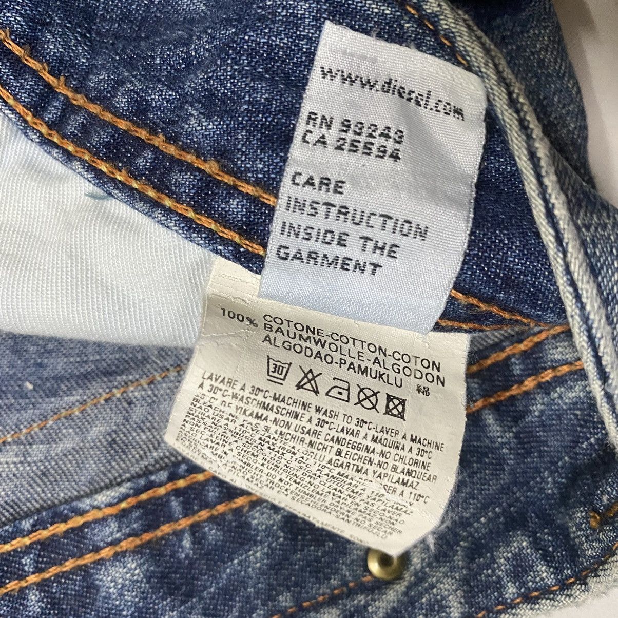 Diesel Diesel Industry flared distressed denim Size US 36 / EU 52 - 16 Thumbnail