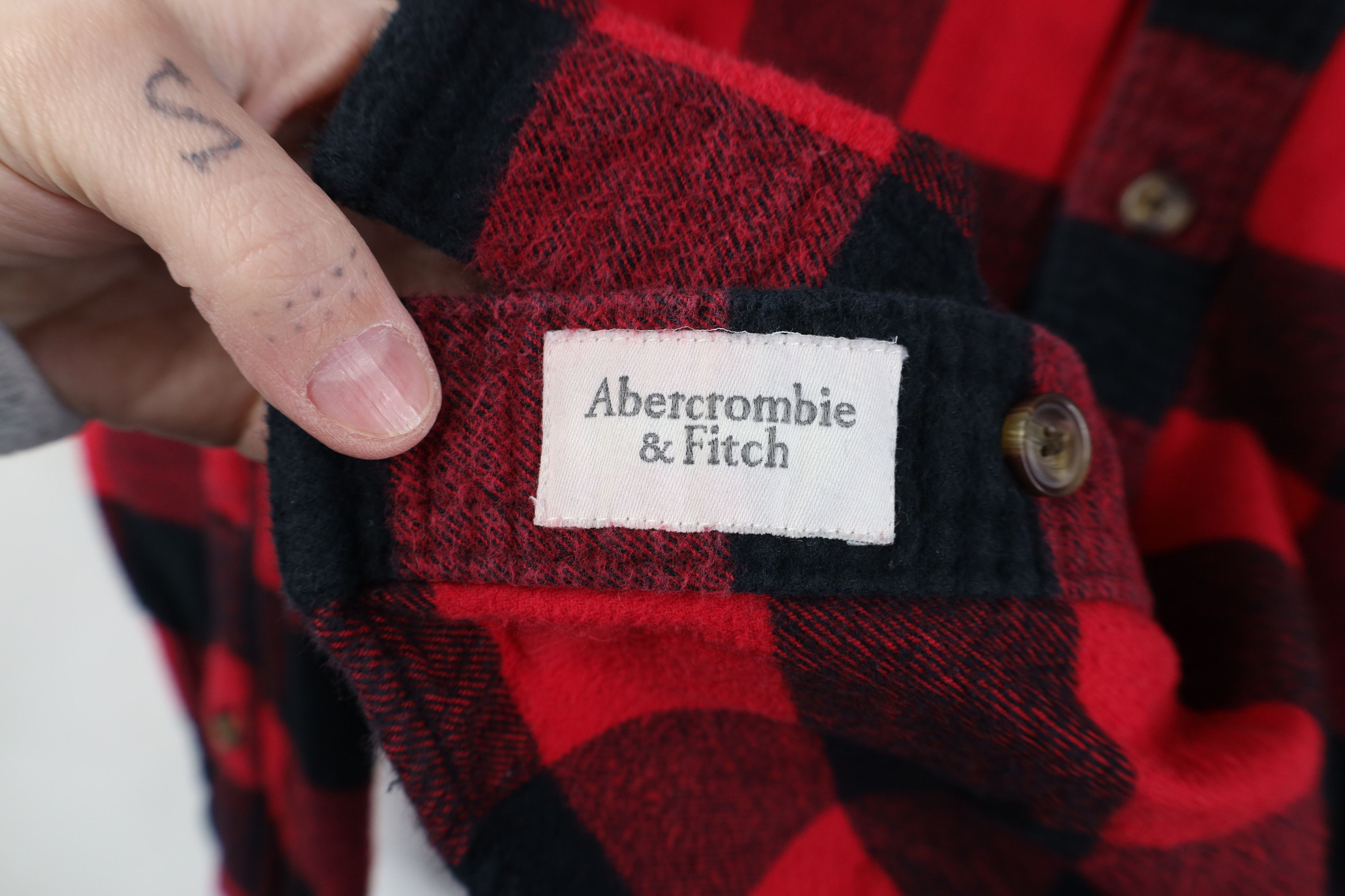 Abercrombie & Fitch Vintage 90s Y2K Abercrombie & Fitch Flannel Button Shirt Size US M / EU 48-50 / 2 - 7 Thumbnail