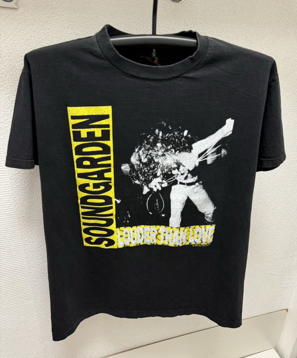 Soundgarden 1990 single t-shirt L sz