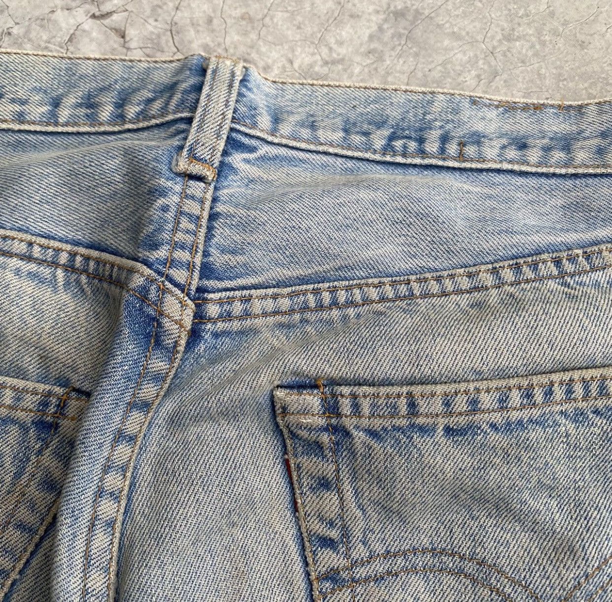 Levi's VINTAGE DISTRESSED LEVIS SELVEDGE Size US 31 - 11 Thumbnail