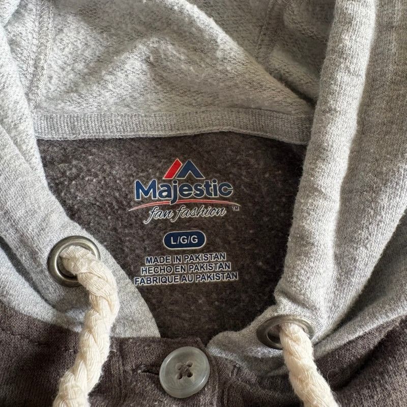 Majestic Majestic Chicago White Sox Mens L Hoodie 1/4 Button Up *Flaw Size US L / EU 52-54 / 3 - 4 Thumbnail