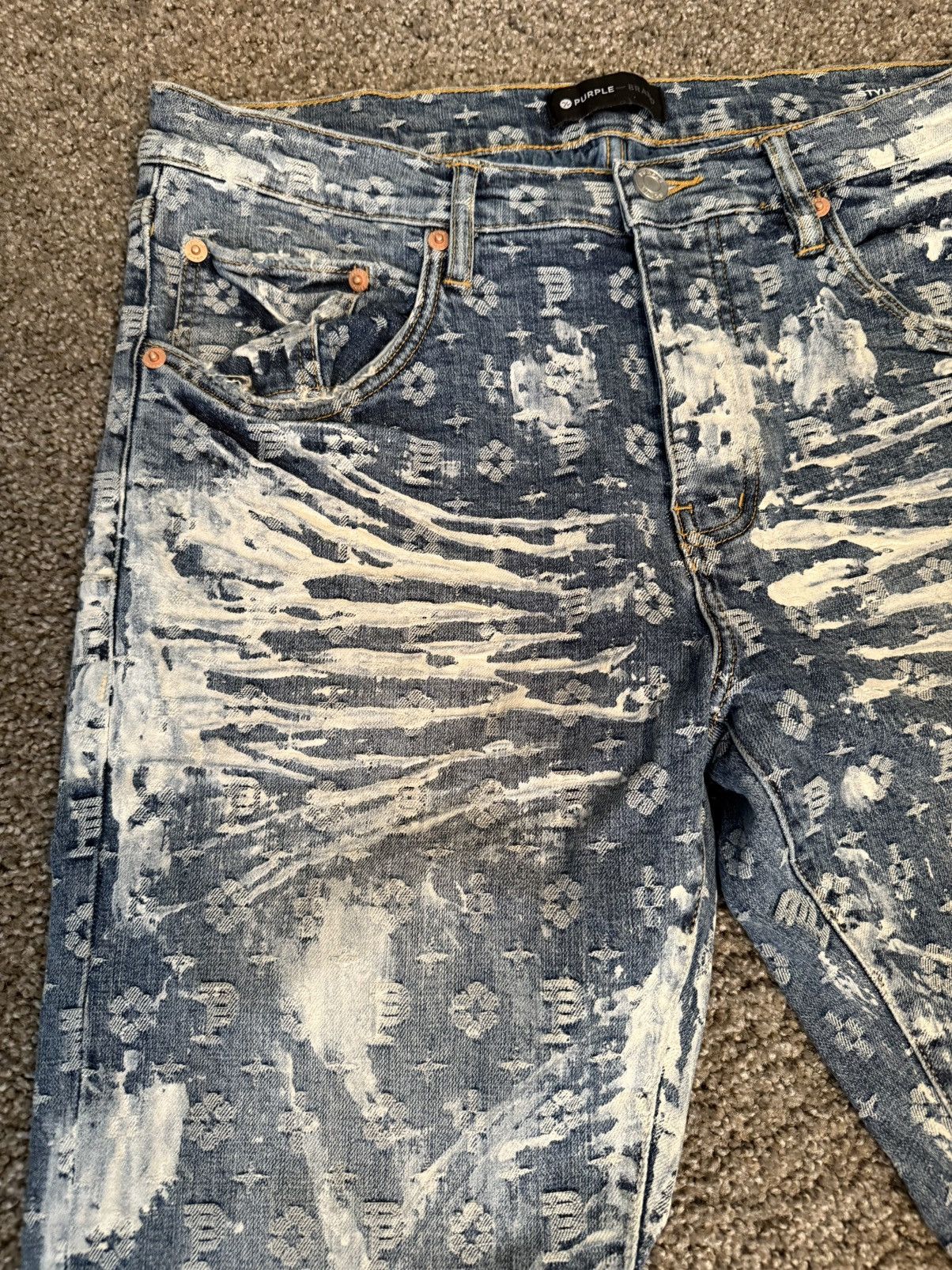 Purple Brand Purple Brand Jeans P001 Size US 34 / EU 50 - 2 Thumbnail