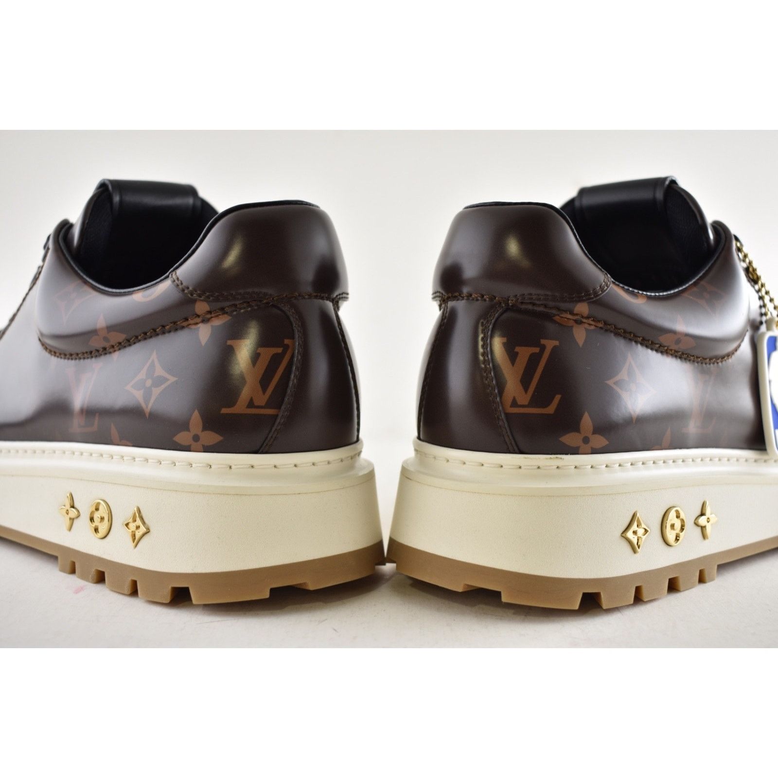 Louis Vuitton Louis Vuitton LV x NBA Abbesses Derby Ebony Brown Size US 10 / EU 43 - 17 Thumbnail