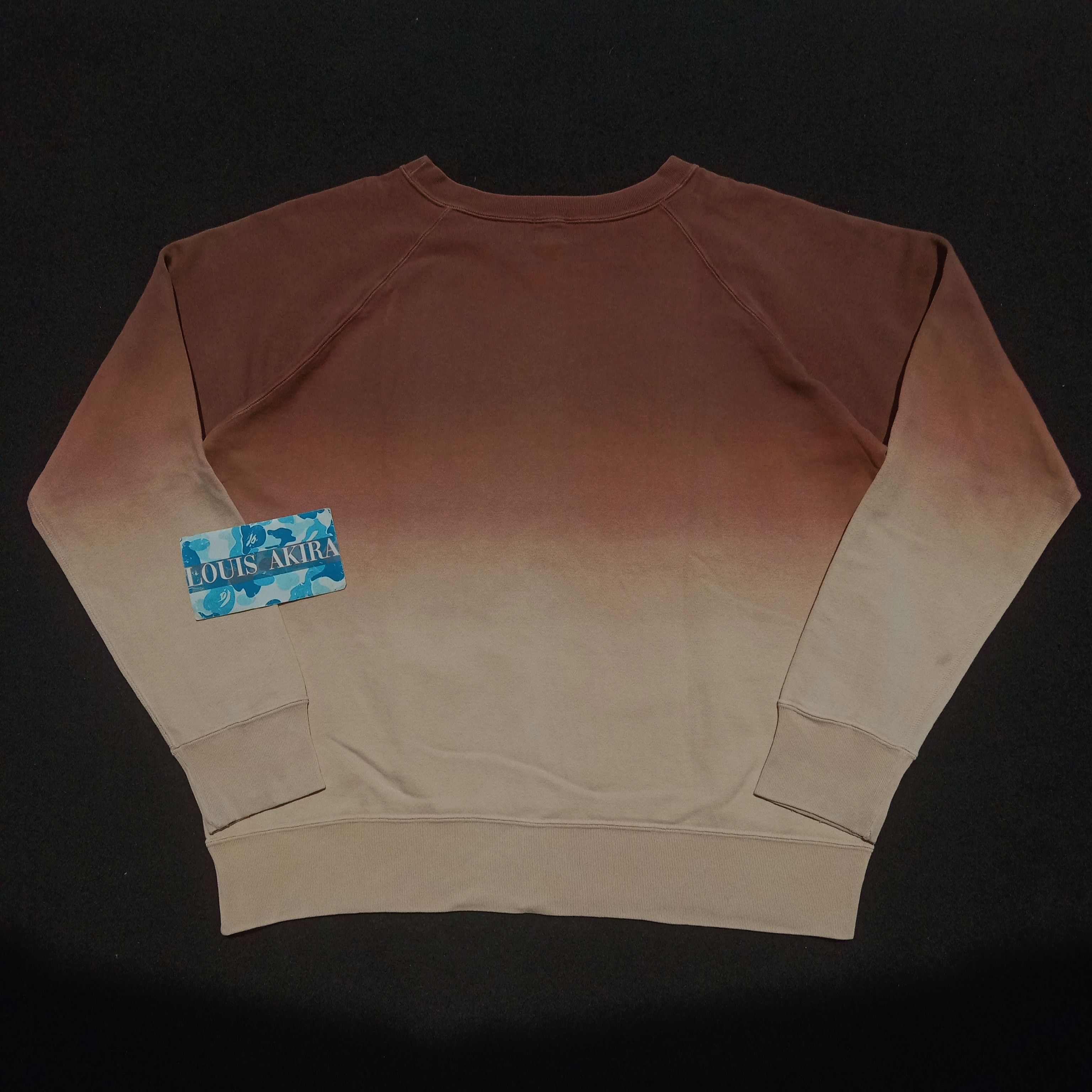 Bape Vintage Gradient Bape Sta Crewneck (2003) Size US M / EU 48-50 / 2 - 3 Thumbnail