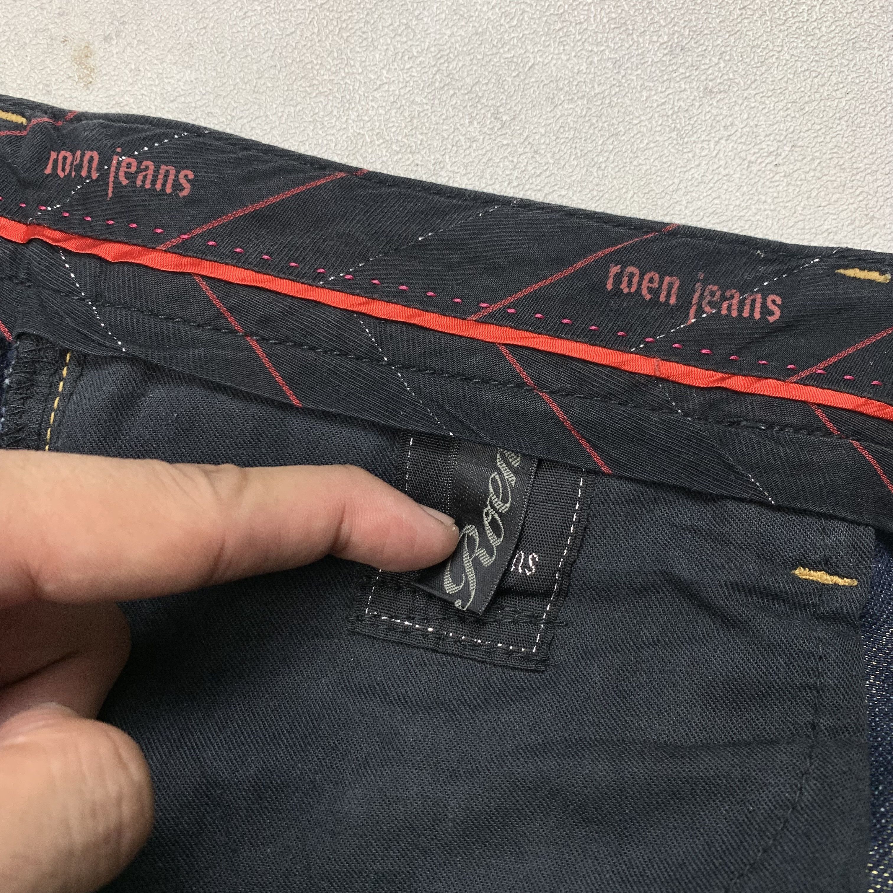 Roen Roen x Bobson Skull Studded Jeans Denim Size US 32 / EU 48 - 11 Thumbnail