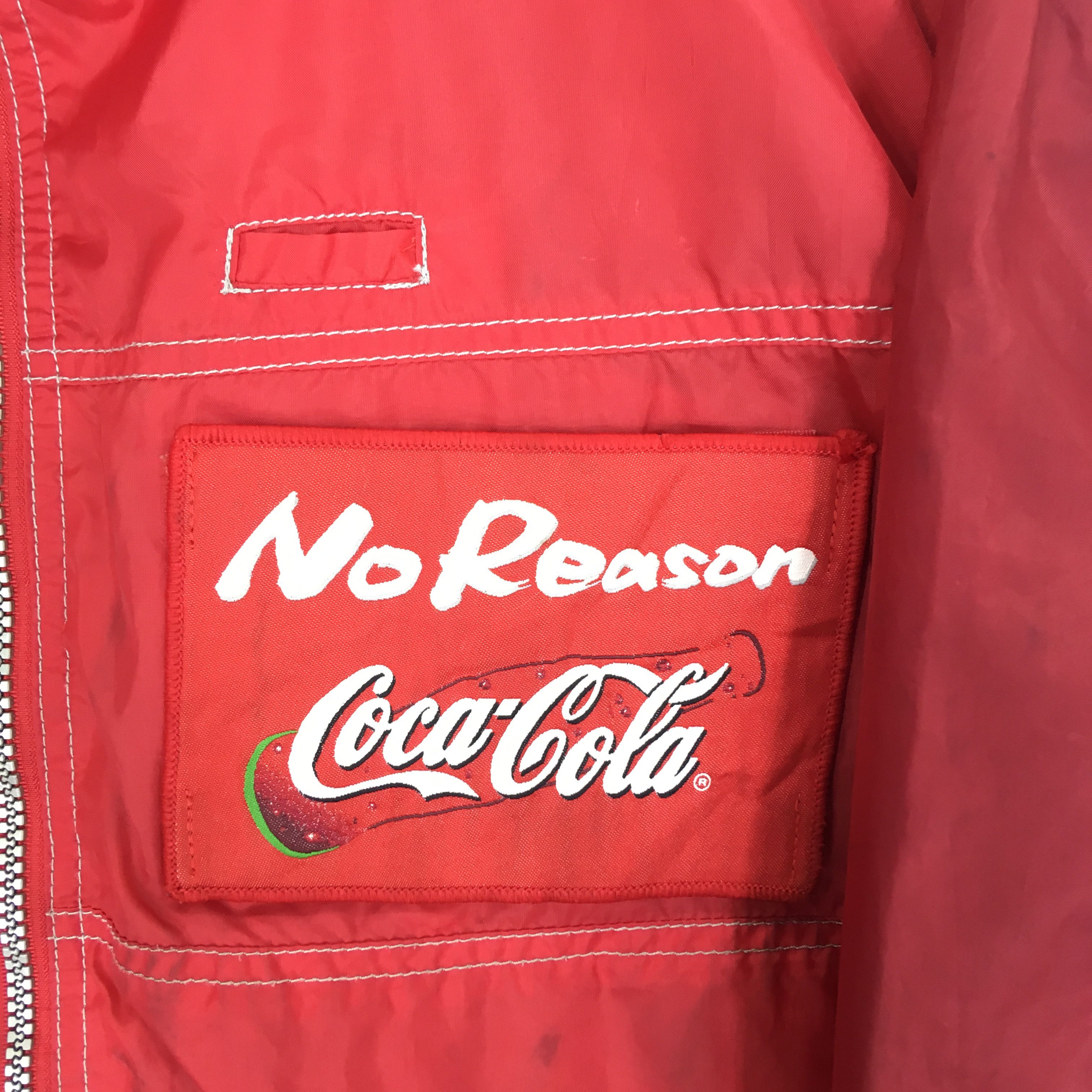 Coca Cola Vintage 90's Coca Cola Light Jacket Carbonated Drink Coke Size US L / EU 52-54 / 3 - 6 Thumbnail