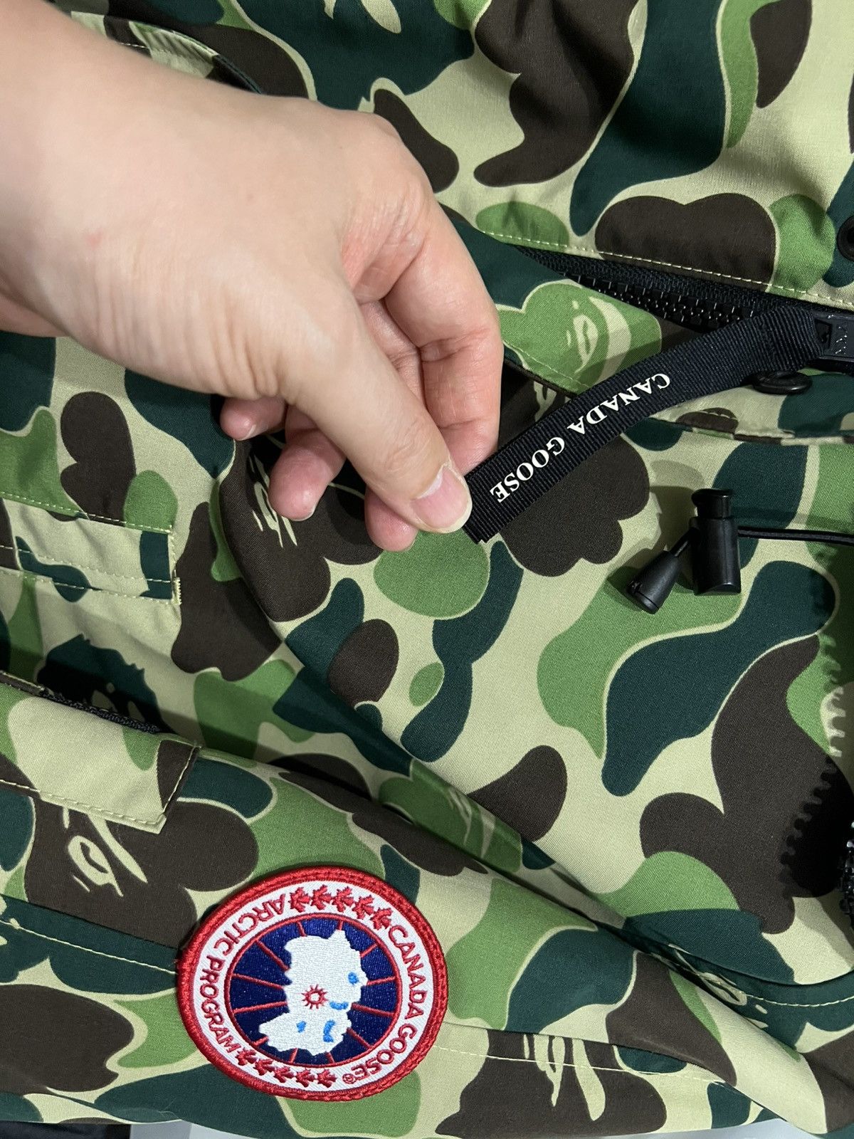 Bape × Canada Goose 2021 BAPE x Canada Goose x Concepts Chilliwack Jacket Size US L / EU 52-54 / 3 - 3 Thumbnail