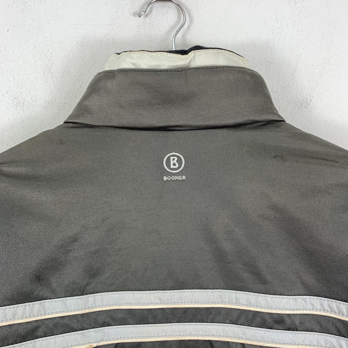 Bogner Vintage BOGNER Multi Pockets Grey Ski Bomber Jacket Size US L / EU 52-54 / 3 - 7 Thumbnail