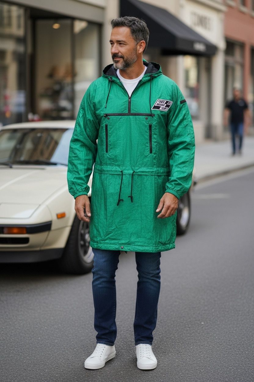 Formula 1 🇯🇵RARE🔥90’s TOM’S RACING Pocketable PouchBag Hoodie Parka Size US L / EU 52-54 / 3 - 2 Thumbnail