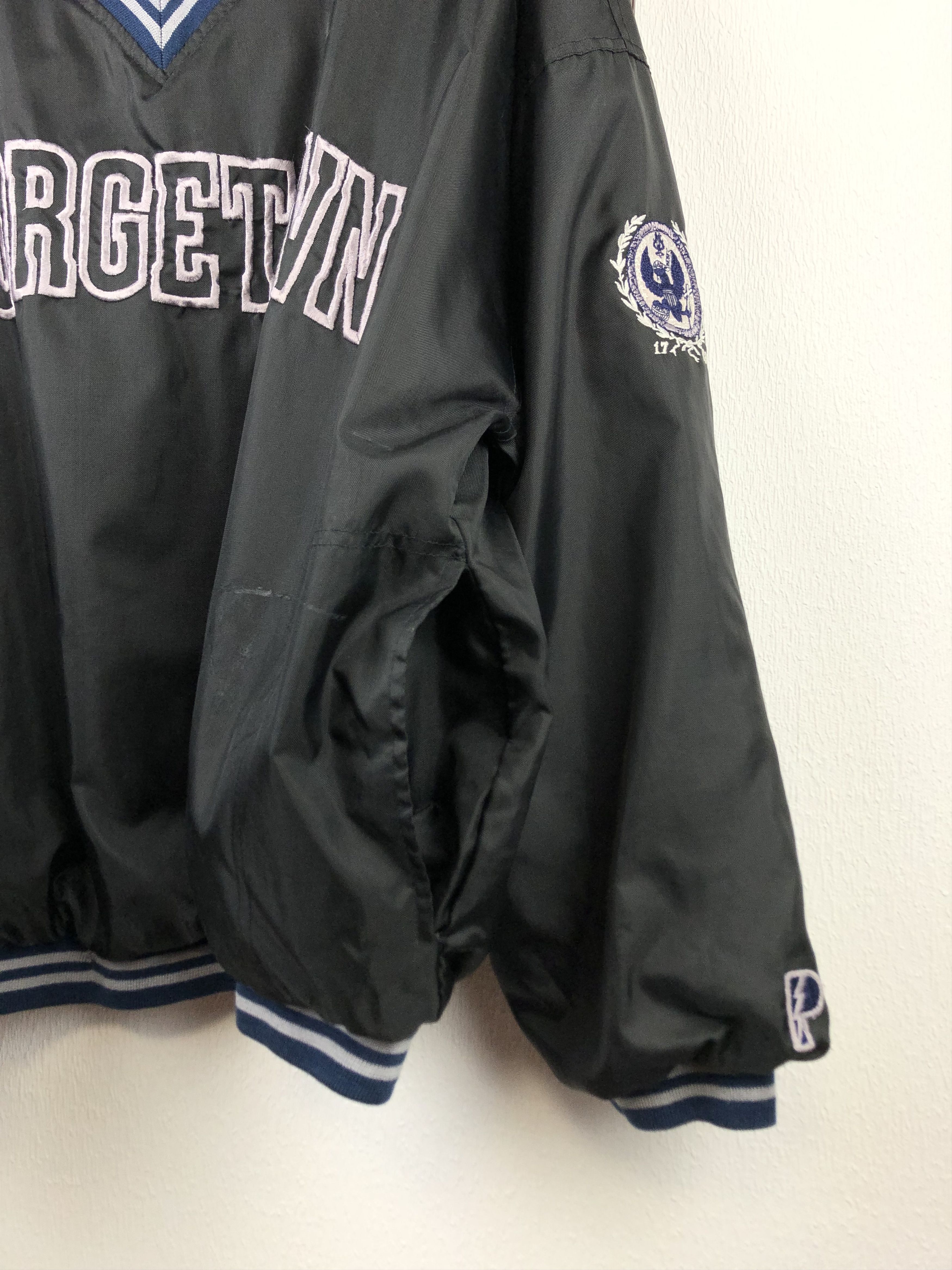 Vintage Vintage 90's Pro Player Georgetown Hoyas Jacket Bomber Rare Size US L / EU 52-54 / 3 - 11 Thumbnail