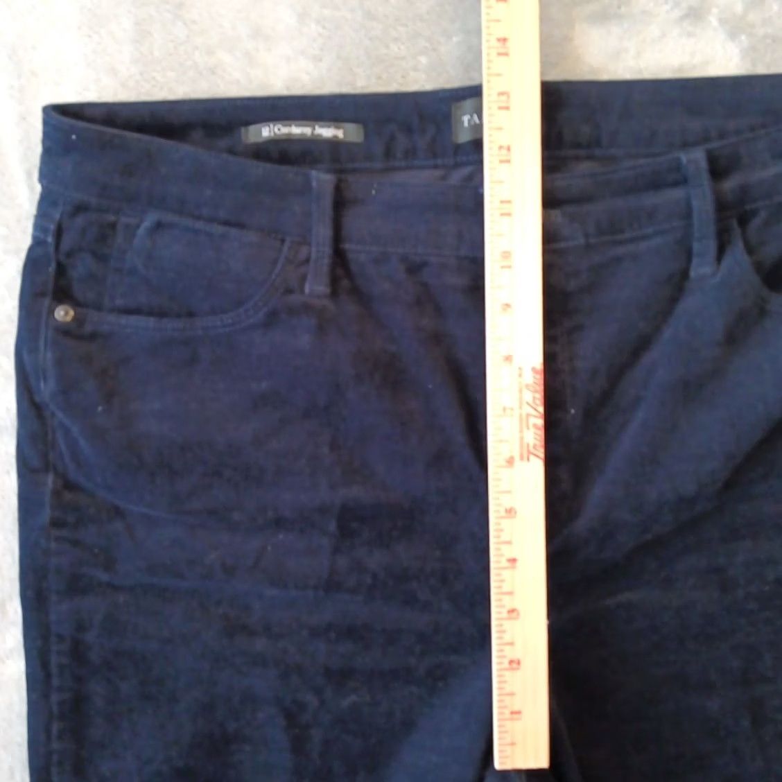 Talbots Talbots Corduroy Jegging Pants Womens Size 12 Blue High Rise Size 34" / US 12 / IT 48 - 4 Thumbnail
