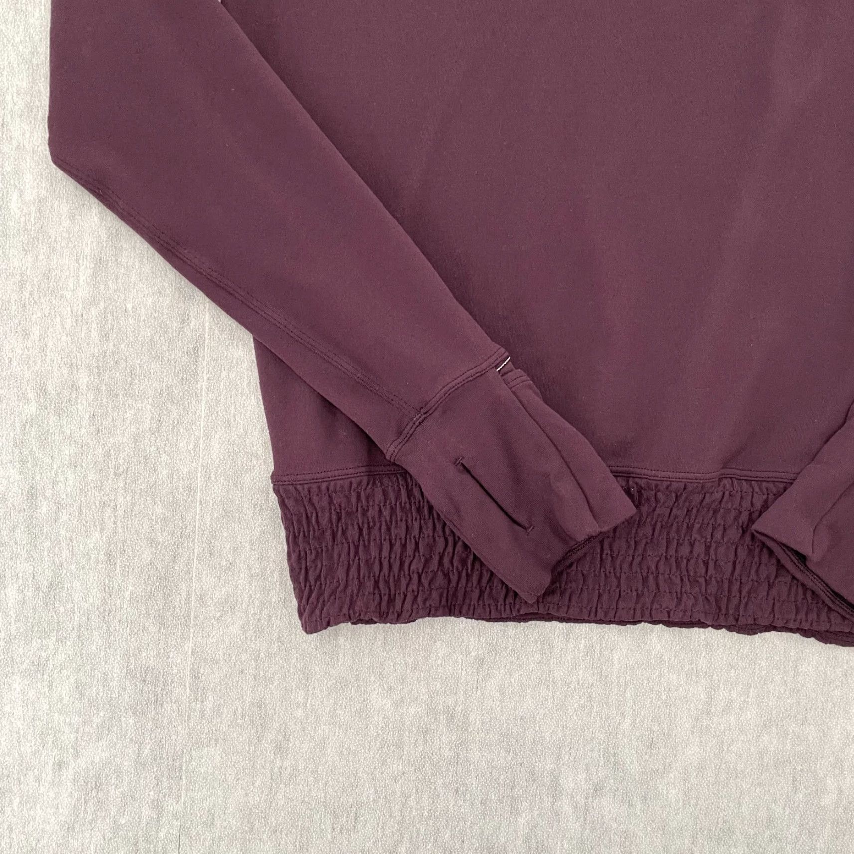 Lululemon VINTAGE Lululemon Hoodie Pullover Womens Medium Purple Long Sleeve Athletic Casual Size S / US 4 / IT 40 - 4 Thumbnail