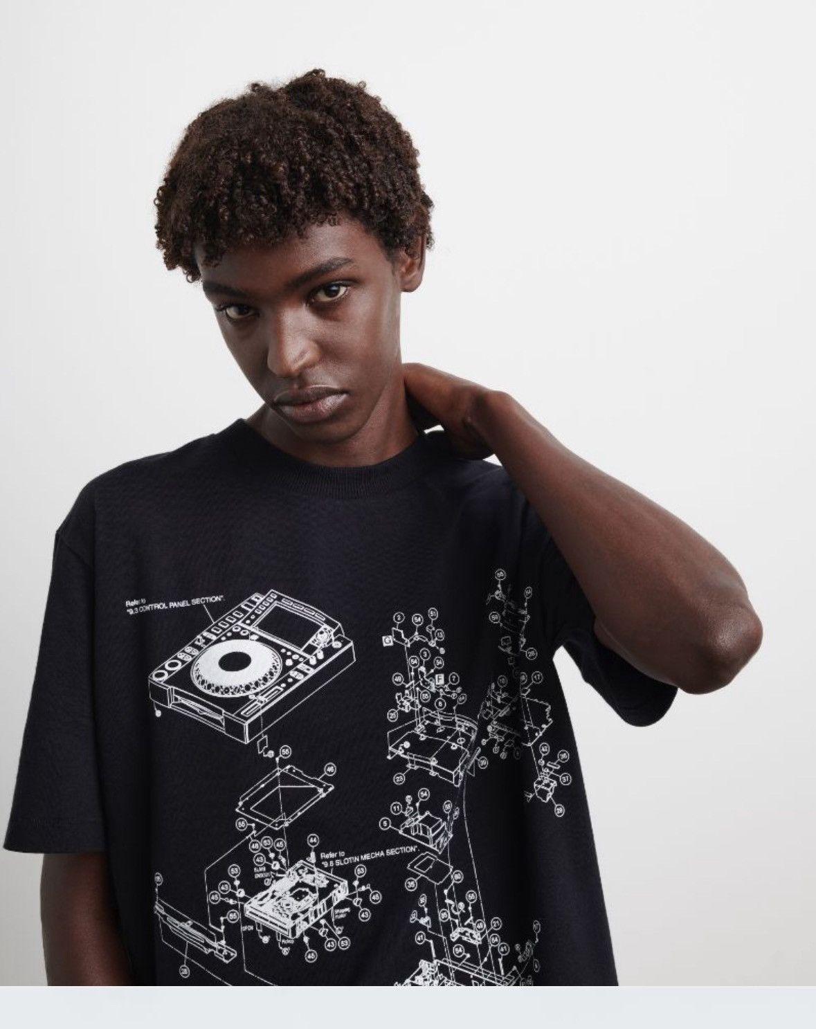 Off-White × Pioneer DJ C/O L/S Tee BLK/L OFF-WHITE x 