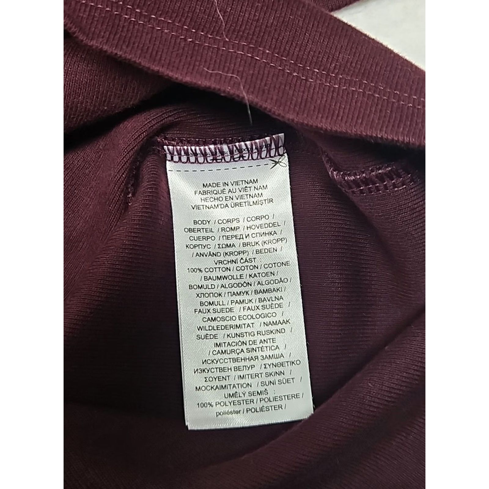 Ralph Lauren VINTAGE Lauren Ralph Lauren Knit Sweater A Line Dress Elbow Patches Women Sz M Burgundy Raglan Sleeve Long Sleeve Crew Neck Pullover Zipper 90s Size M / US 6-8 / IT 42-44 - 5 Thumbnail