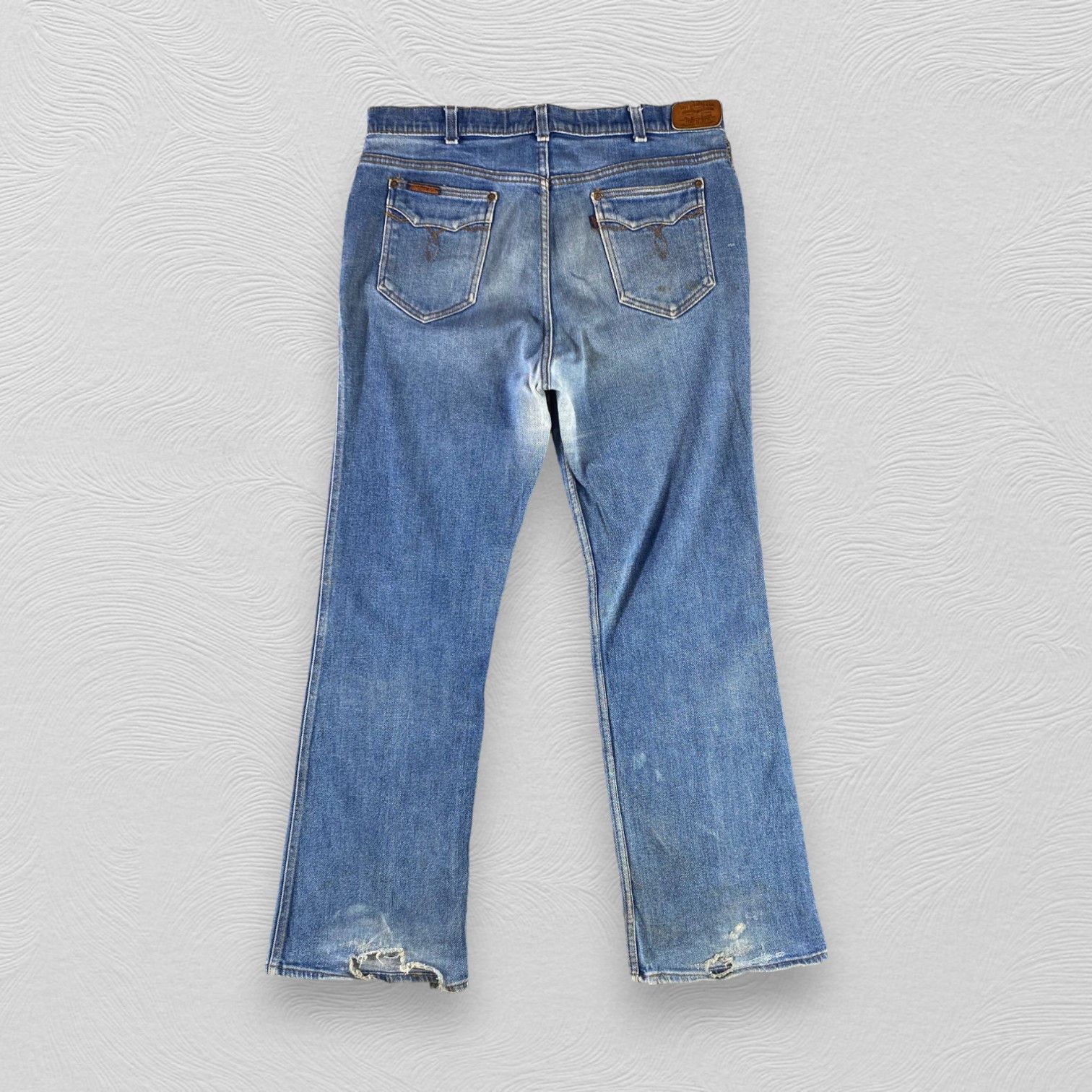 Levi's Vintage Levis Jeans Flared Denim KJ3378 Size US 37 - 2 Thumbnail
