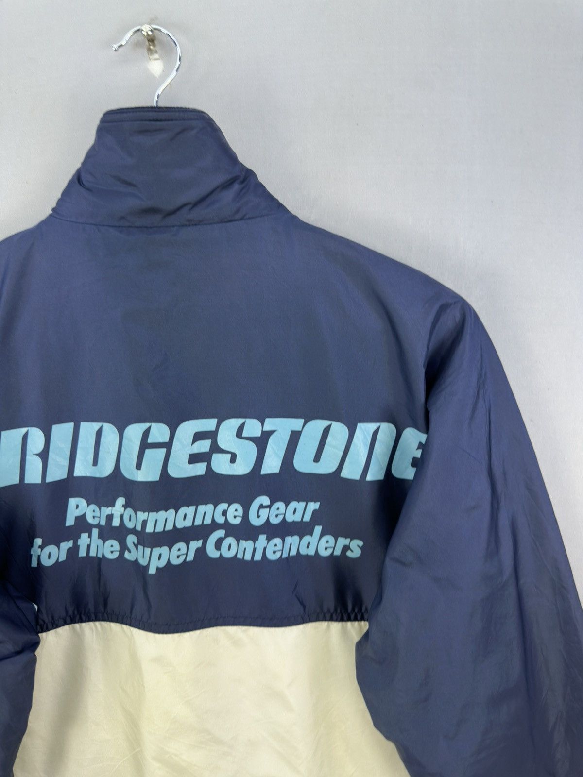 Vintage Y2K Bridgestone Color Block Windbreaker Jacket