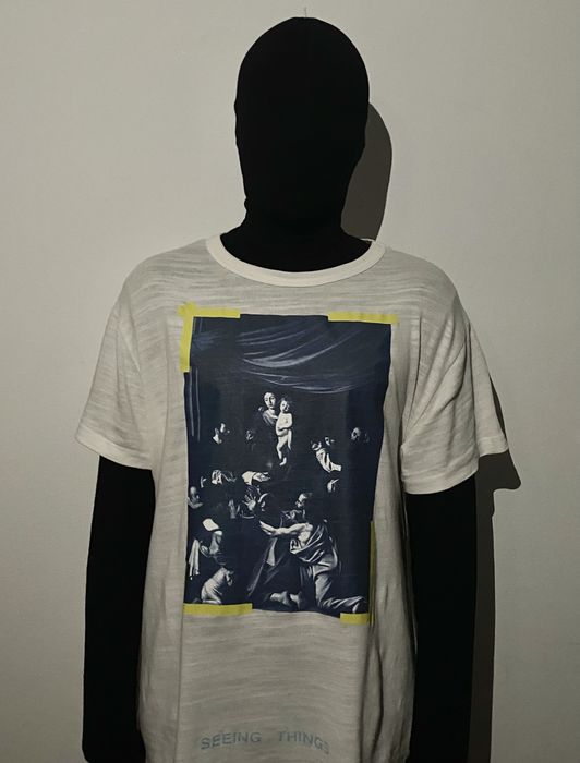 Off-White Off-White Caravaggio “Seeing Things” FW17 T-Shirt | Grailed