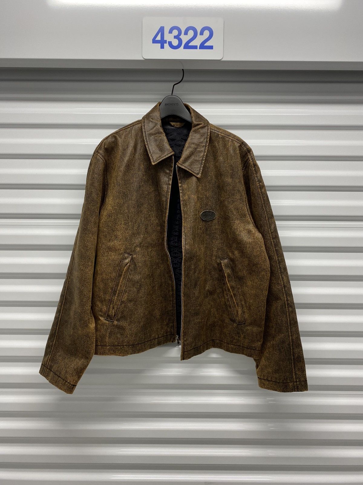 Stussy Stussy Club Jacket ‘Dark Brown’ - Medium Size US M / EU 48-50 / 2 - 3 Thumbnail