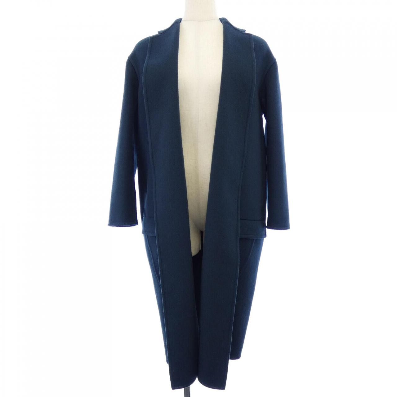 Celine Celine CELINE Cashmere Coat Textile Outerwear 28H136700 DUTY FREE for USA Size ONE SIZE - 1 Thumbnail