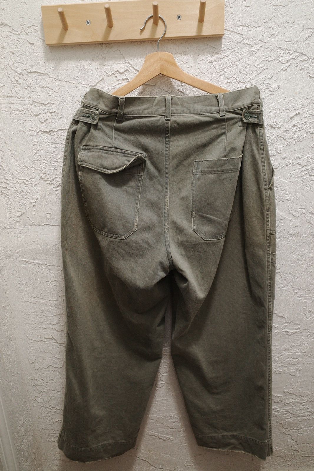 A.PRESSE Sage vintage usaf hemmed bottoms size 1 Size US 30 / EU 46 - 8 Thumbnail