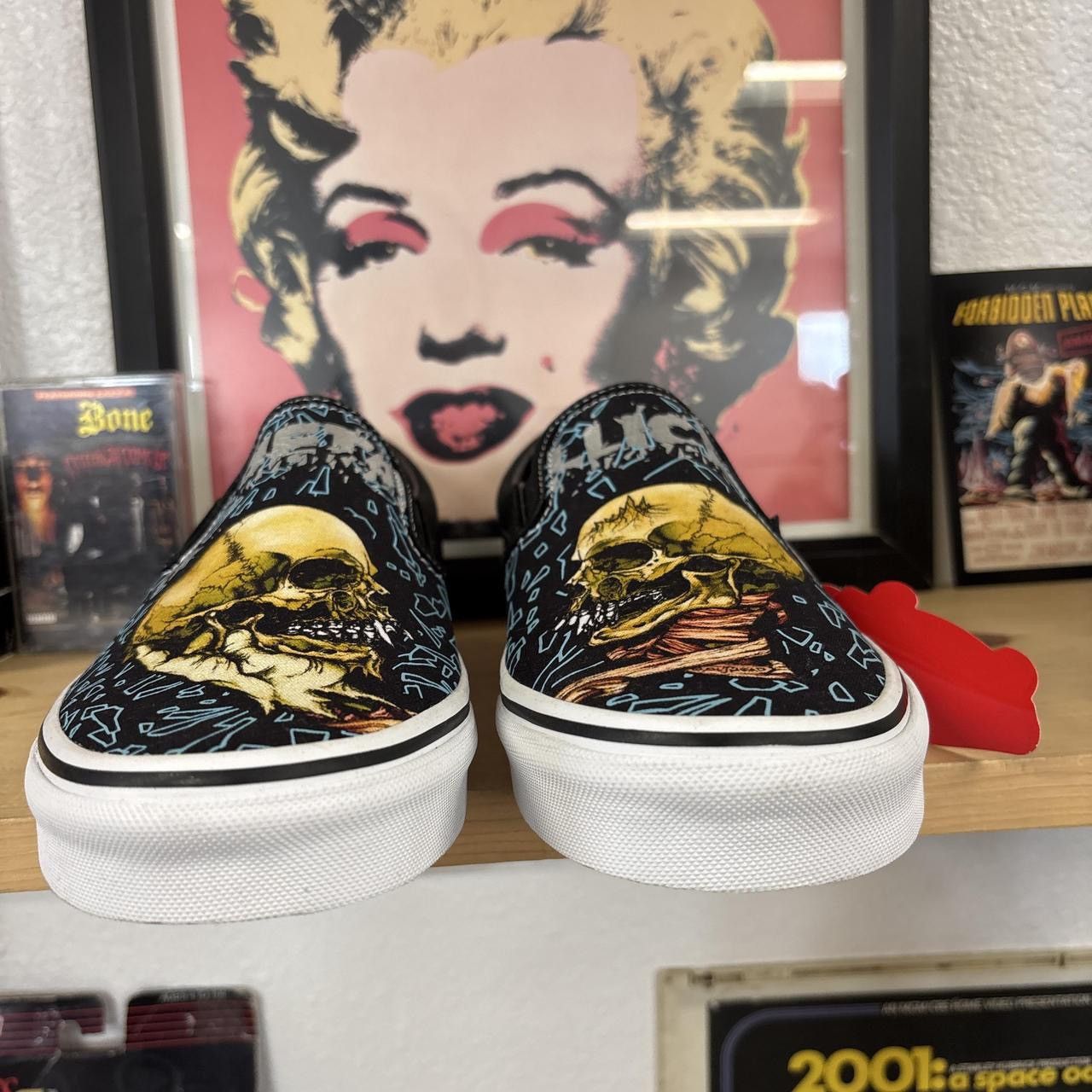 Vans Vans x Metallica Vans Slip On Size US 9 / EU 42 - 2 Thumbnail