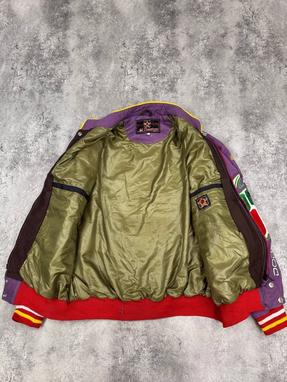 JH Design JH Design Group Mountain Dew Racing Jacket NASCAR Bomber Size US L / EU 52-54 / 3 - 8 Thumbnail