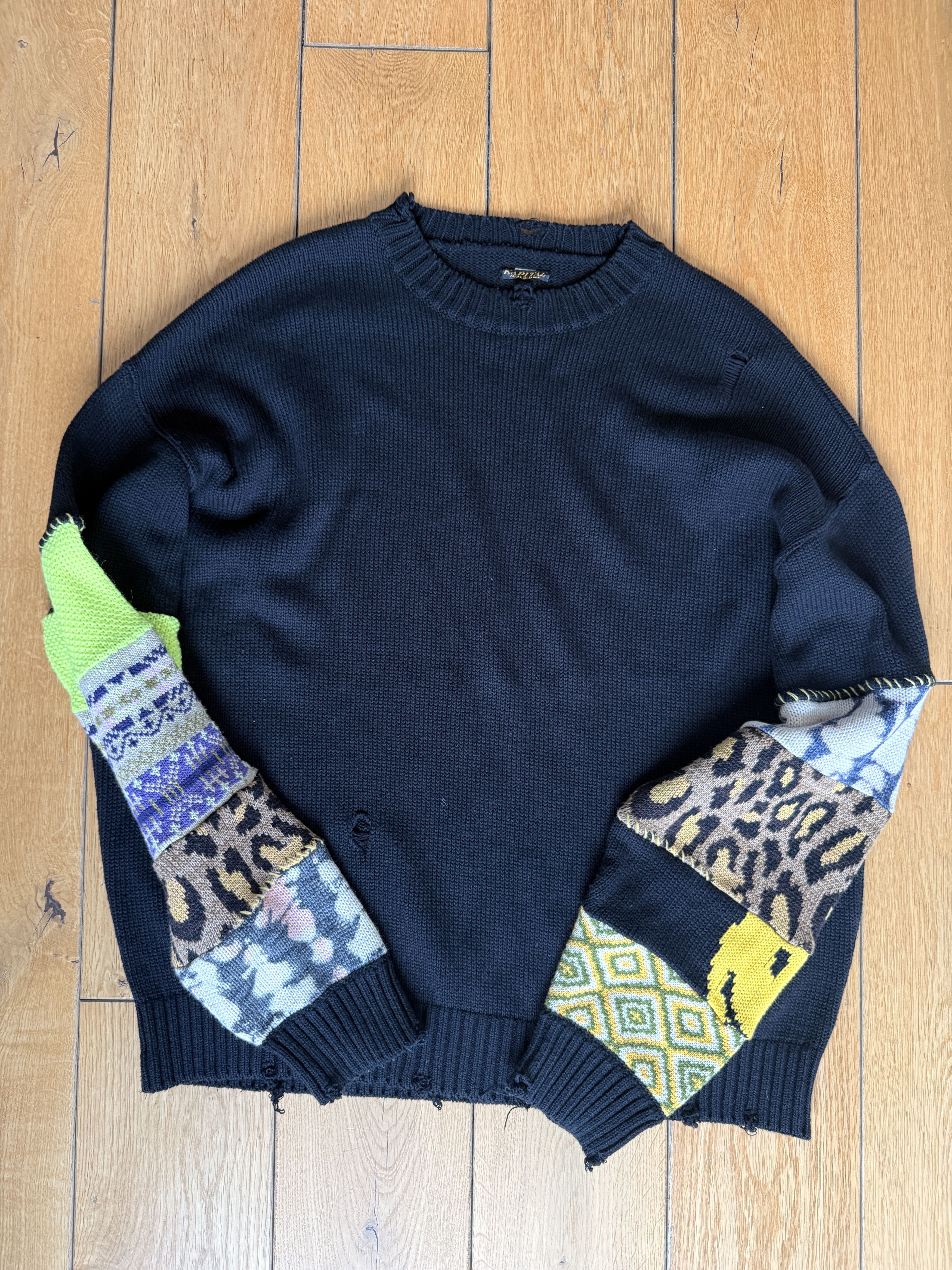 Kapital Kapital 5G cotton Knit Hippie Sleeve Crewneck Size US L / EU 52-54 / 3 - 1 Thumbnail