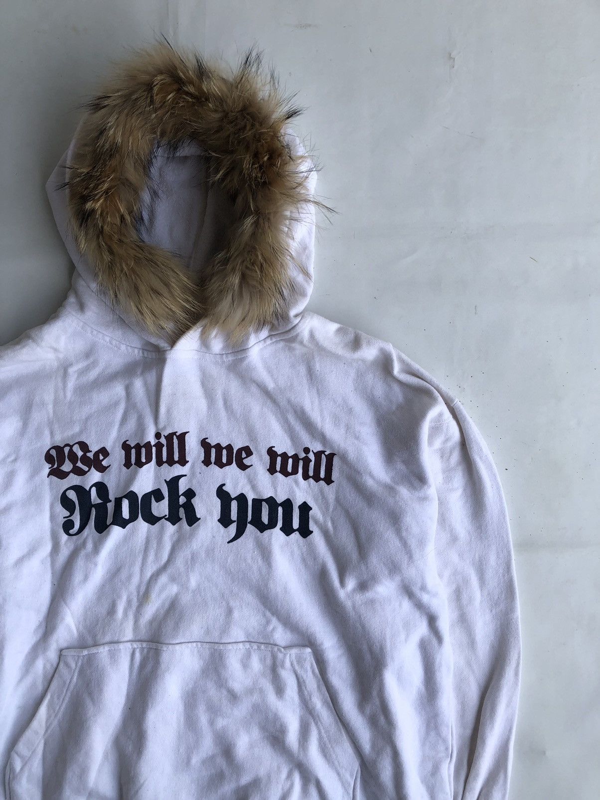 If Six Was Nine × Japanese Brand × Le Grande Bleu (L.G.B.) Poem Fur Hoodie Gothic Punk Ifsixwasnine Style Size US L / EU 52-54 / 3 - 3 Thumbnail