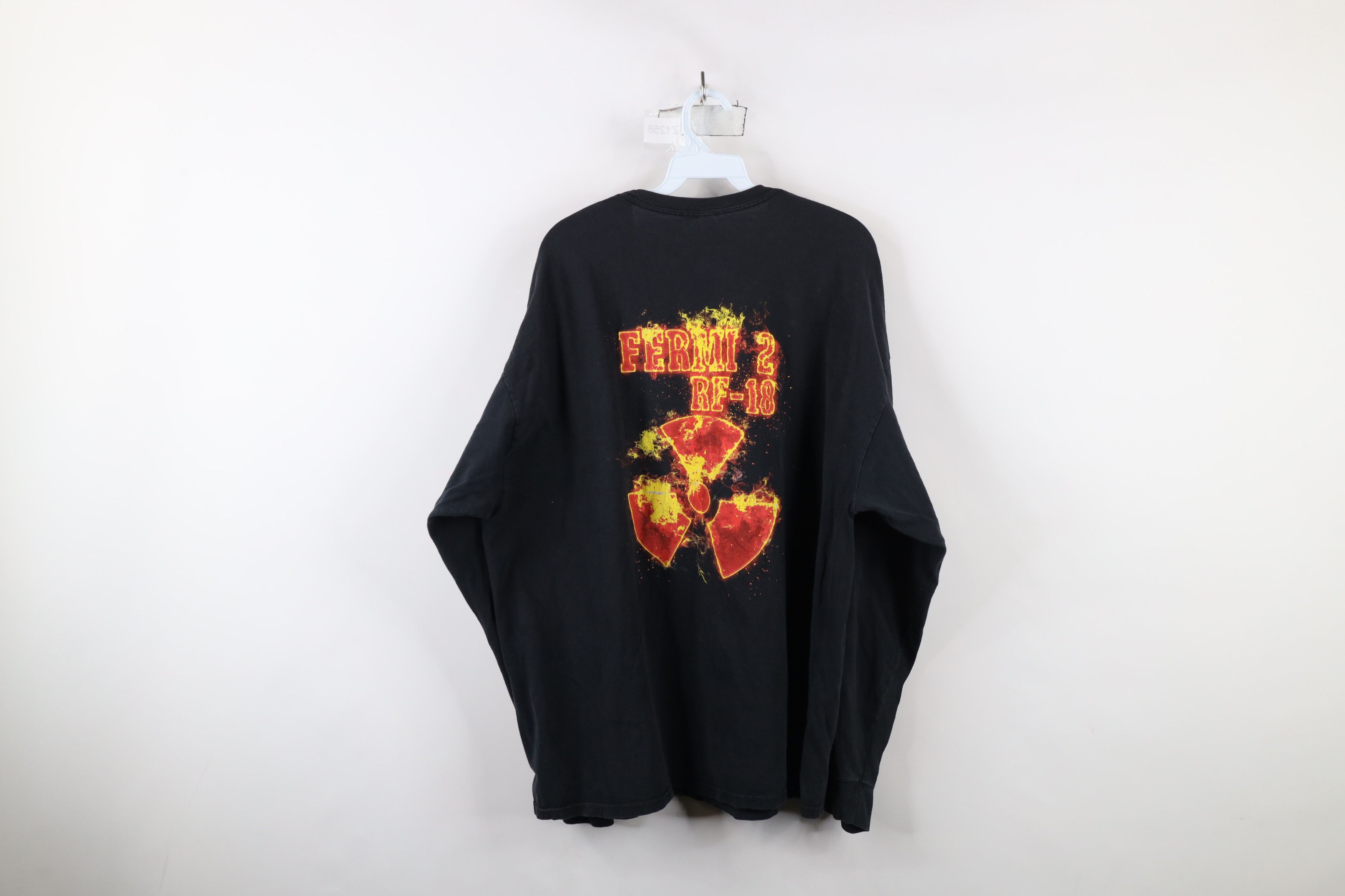 Vintage Vintage Fermi 2 Nuclear Power Plant Long Sleeve T-Shirt Size US XXL / EU 58 / 5 - 10 Thumbnail
