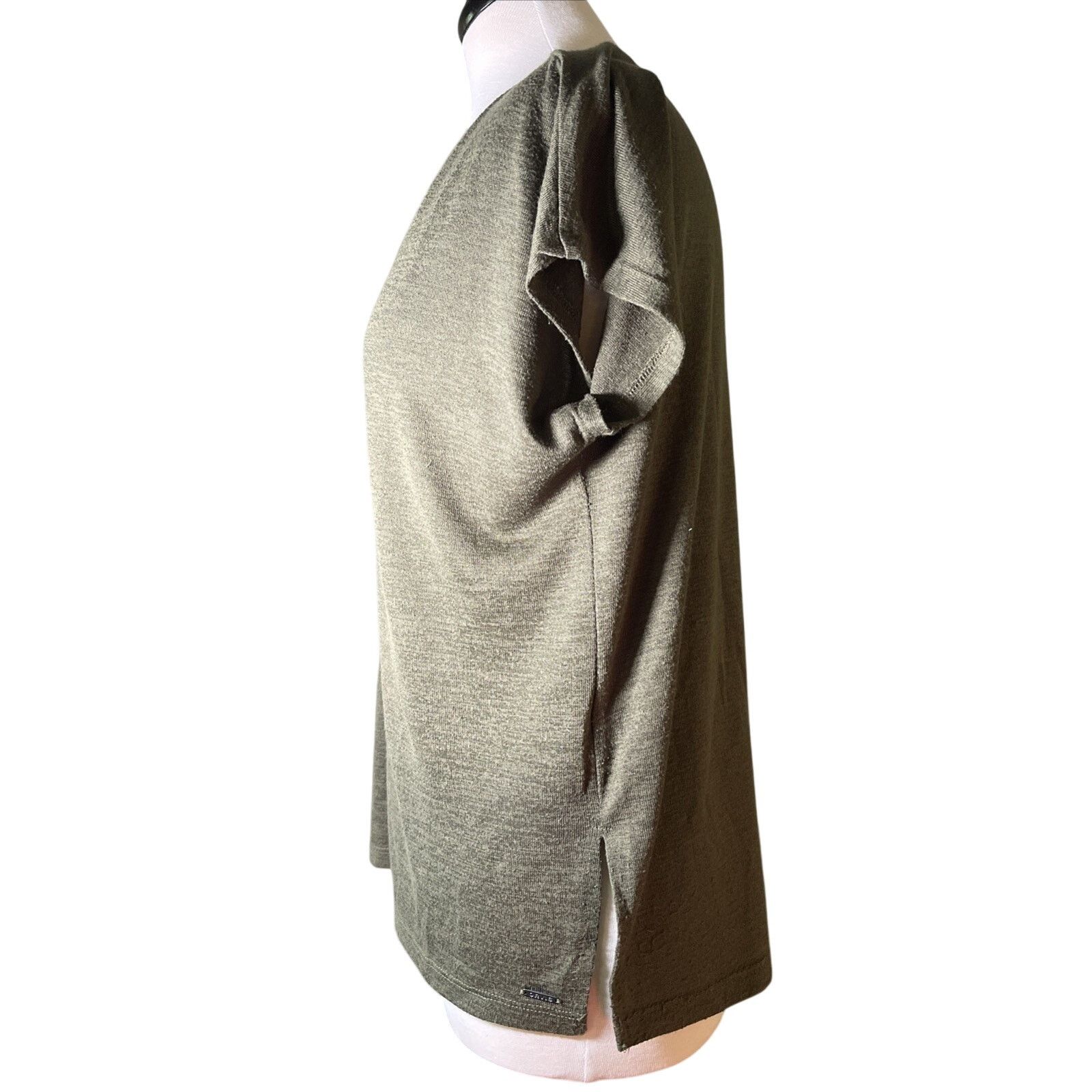 Orvis Orvis Women's V-Neck Tunic, Color - Olive Night, Size -MED Size M / US 6-8 / IT 42-44 - 2 Thumbnail