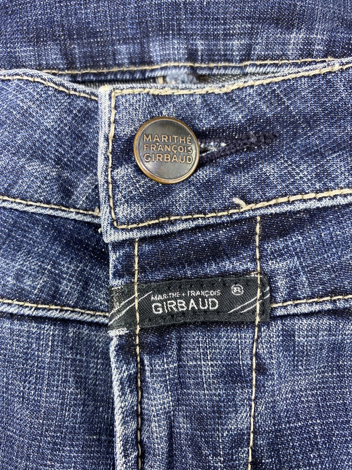 Japanese Brand × Marithe + Francois Girbaud Marithe Francois Girbaud Flare Jeans - J1079 Size 28" / US 6 / IT 42 - 7 Thumbnail
