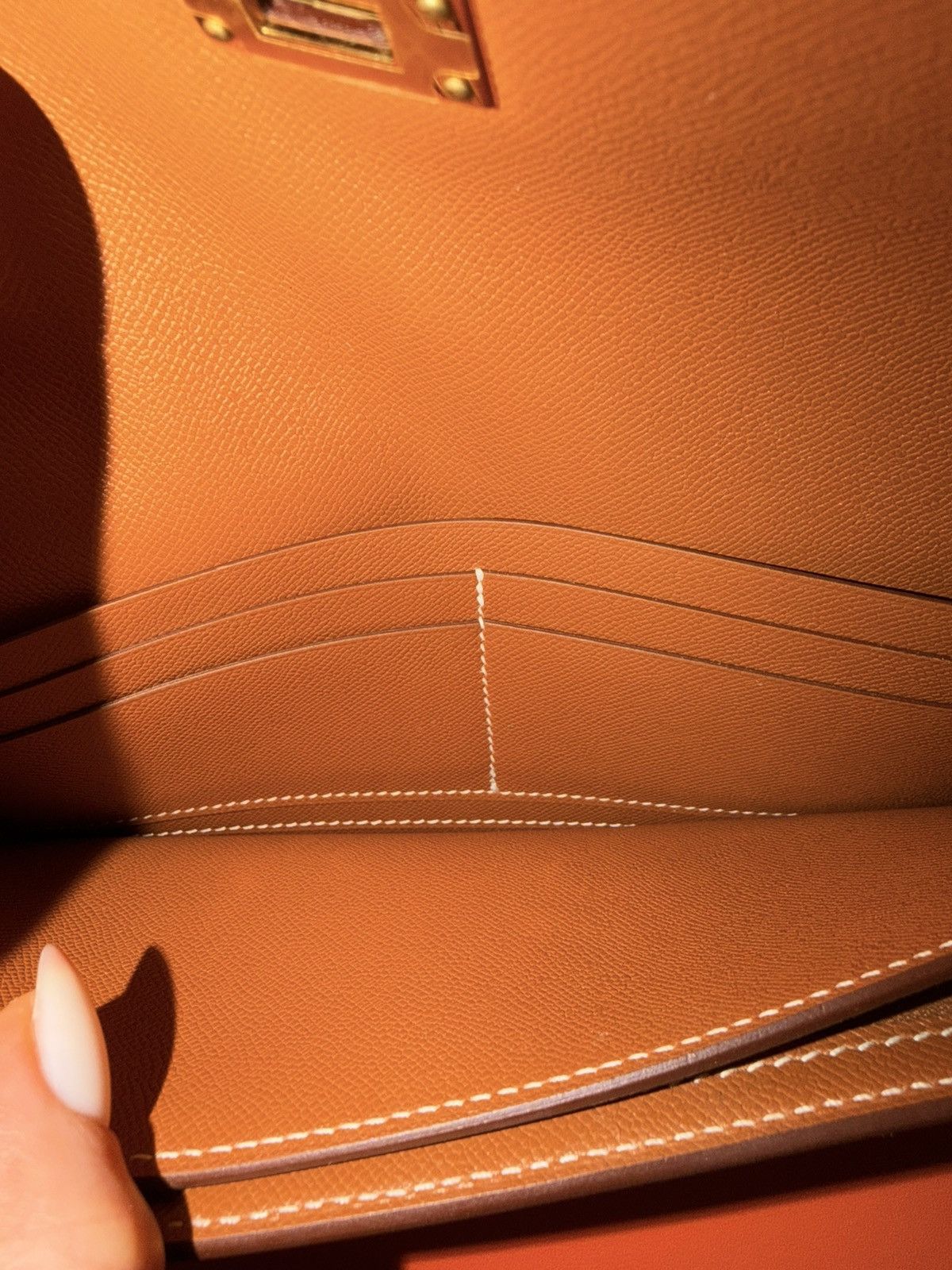 Hermes Hermès Kelly to Go Pocket Long Pochette Clutch Gold Rare Size ONE SIZE - 4 Thumbnail