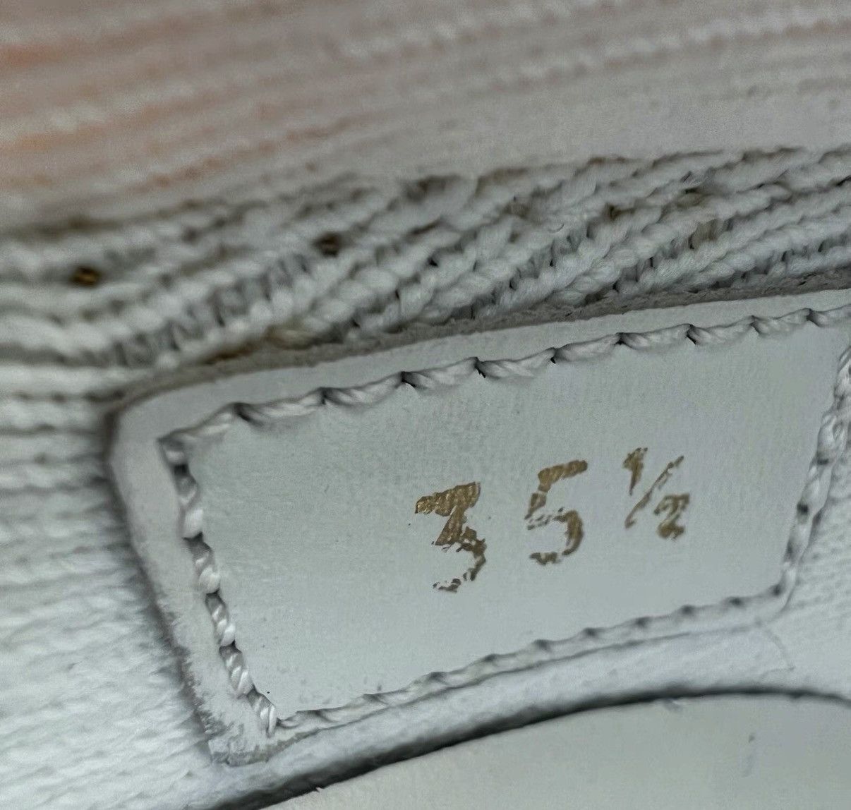 Louis Vuitton Louis Vuitton / Classic Women's Monogram Woven Sneakers K12 Size US 5.5 / IT 35.5 - 5 Thumbnail