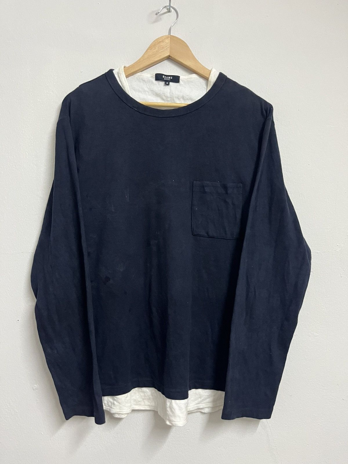 Beams Plus × Sierra Designs 💥DISTRESSED BEAMS Heart Japanese HOMELESS Tee Size US M / EU 48-50 / 2 - 1 Thumbnail