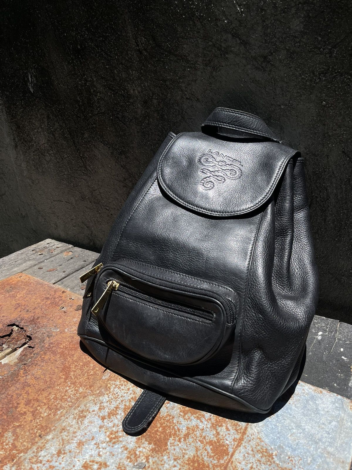 Lancel Messenger Bag in Black, Women's