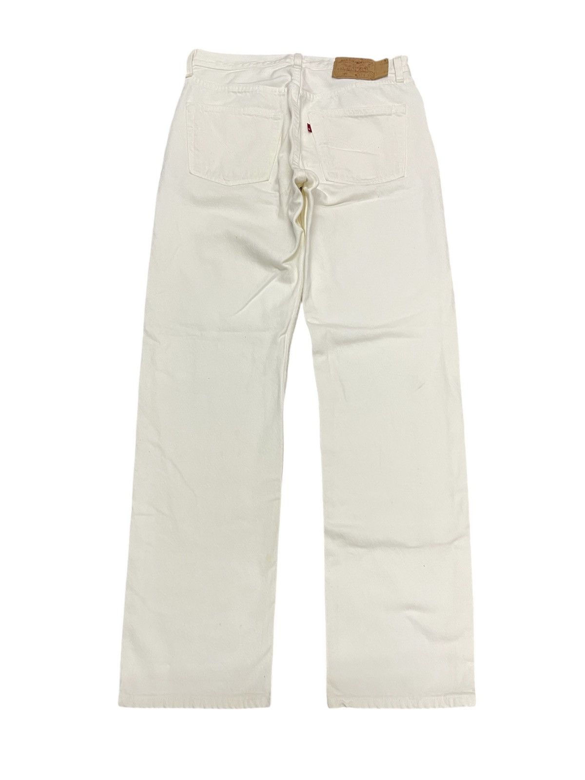 Levi's 90s LEVIS 302 WHITE DENIM JEANS RARE Size US 29 - 3 Thumbnail