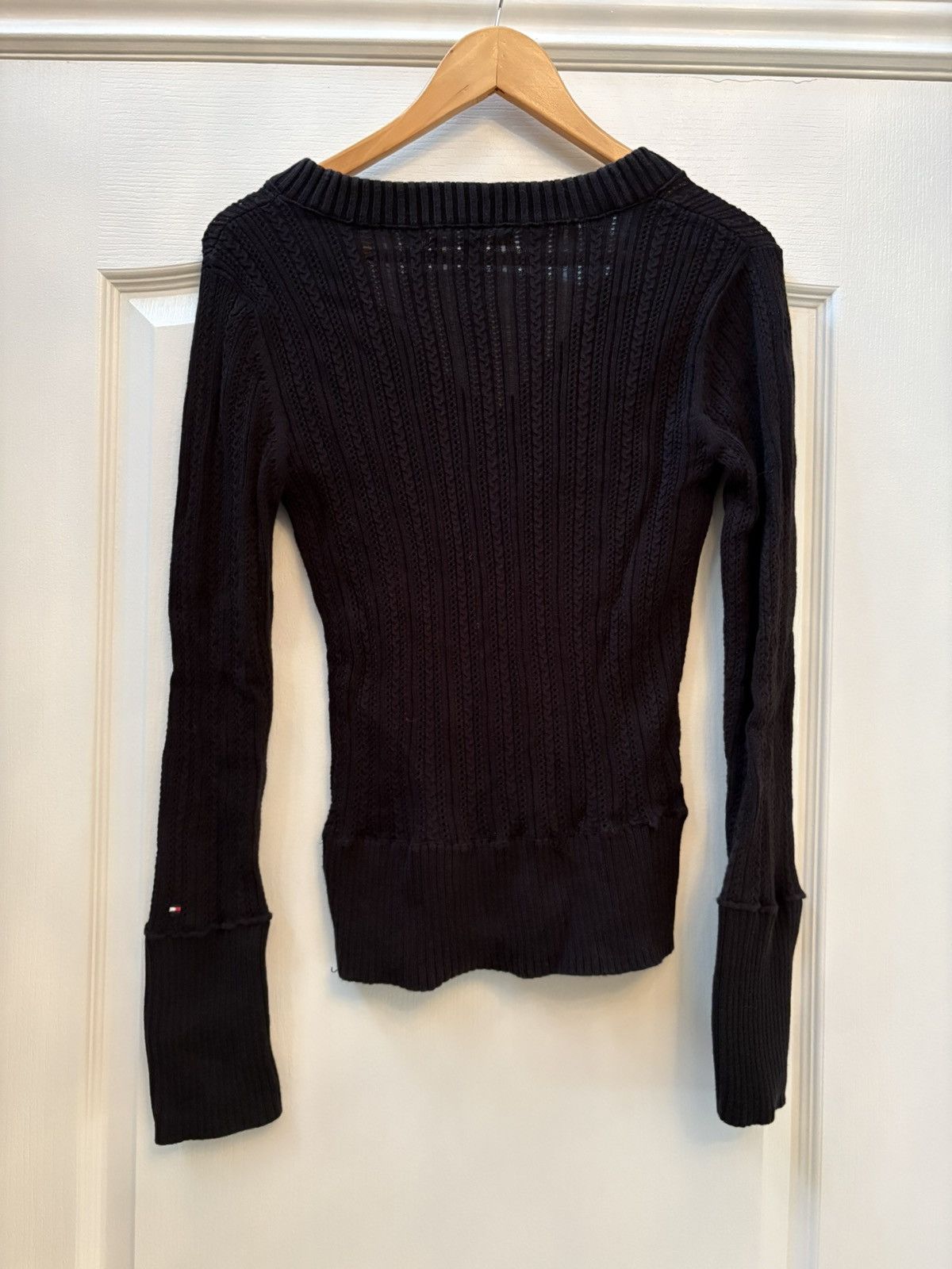 Tommy Hilfiger Vintage Tommy Hilfiger black sweater Size M / US 6-8 / IT 42-44 - 5 Thumbnail