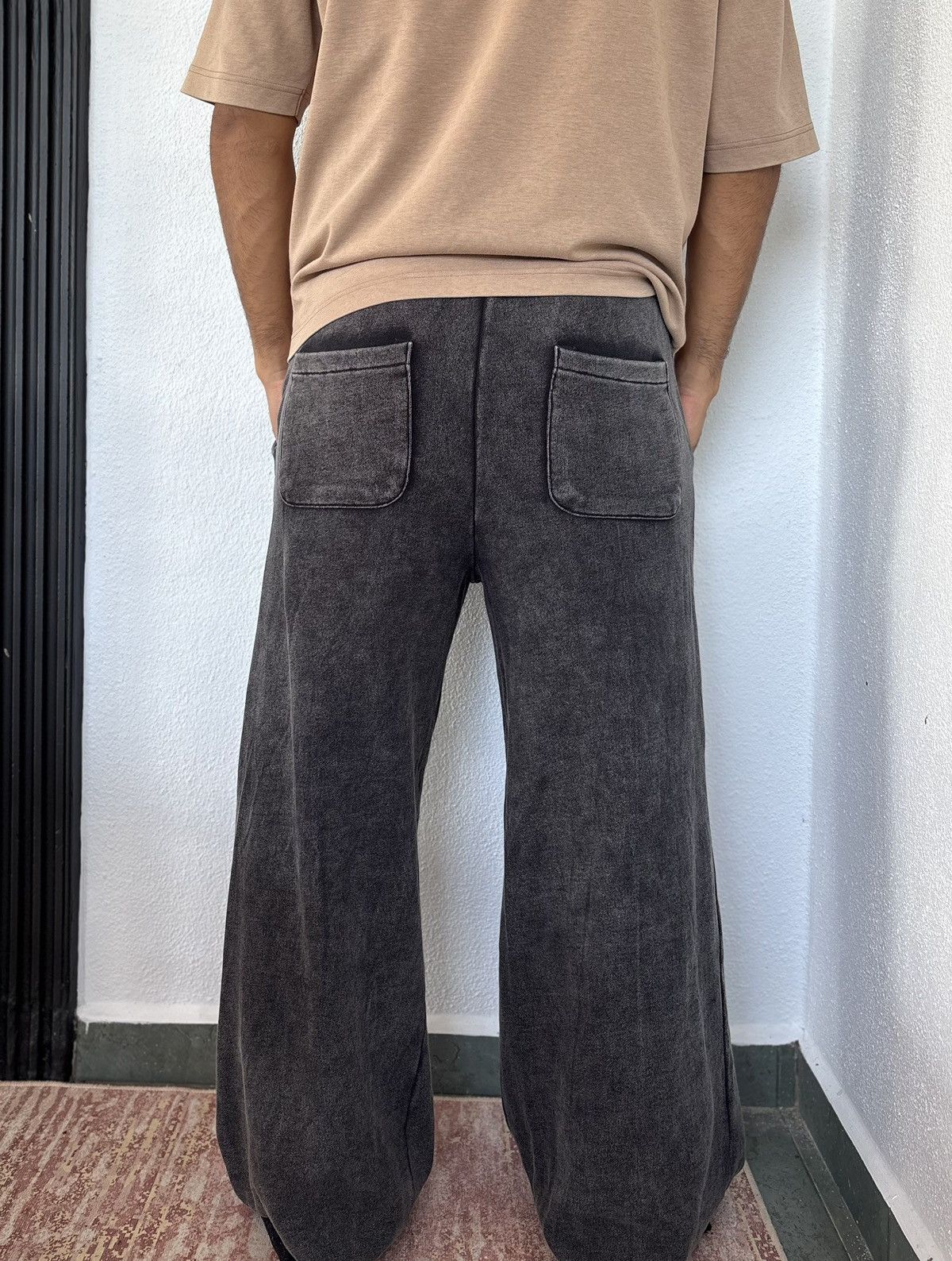 Japanese Brand Jeanasis Y2k Faded Washed Sweatpants LGB If Six Was Nine Size US 30 / EU 46 - 2 Thumbnail