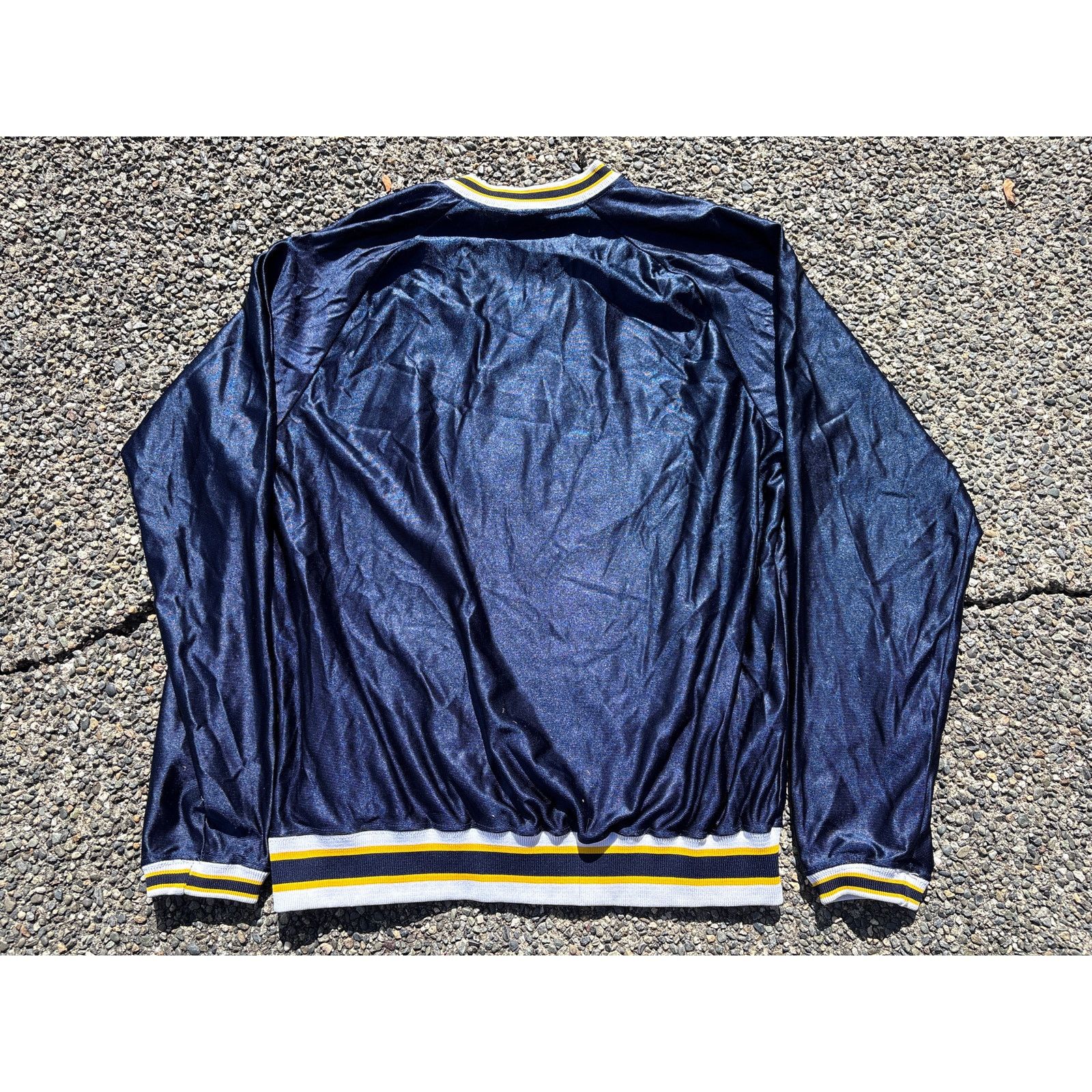 Champion Vintage 80s Champion Tigers Satin Nylon pullover USA made Size US L / EU 52-54 / 3 - 4 Thumbnail