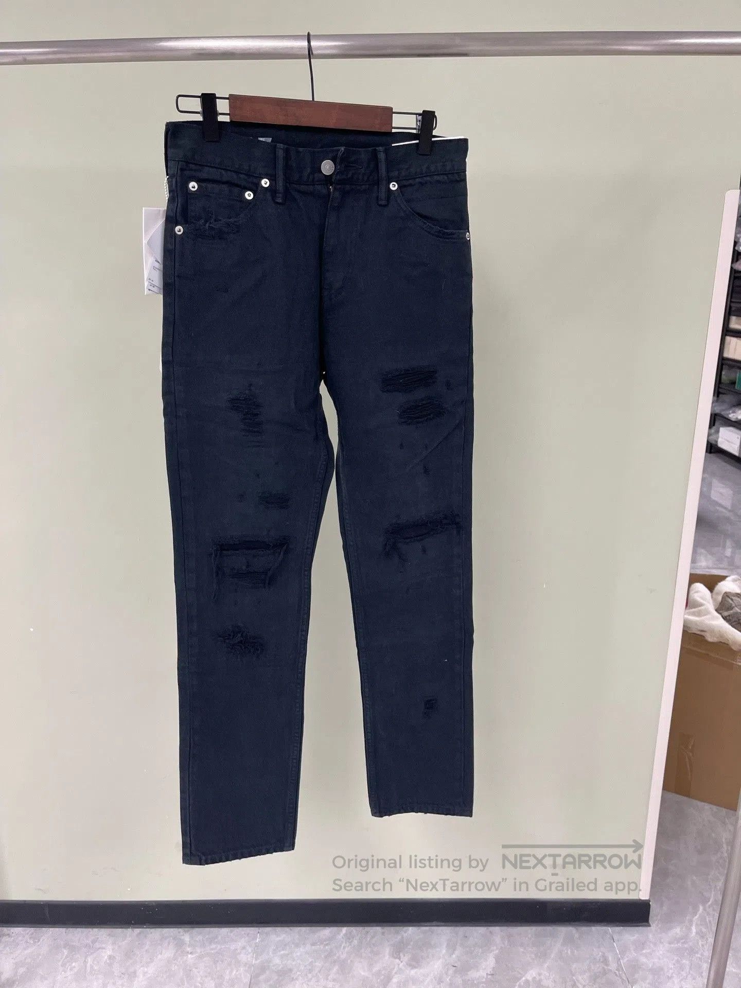 Visvim Visvim Social Sculpture Dark Blue Jeans. Size US 30 / EU 46 - 1 Thumbnail